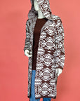 Acrylic Wool Hoodie With Pockets