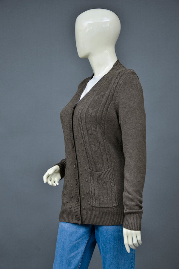 Acrylic Wool Cardigan