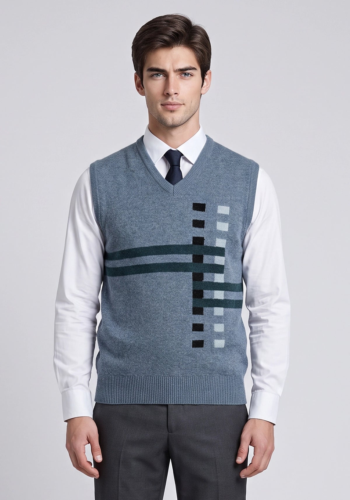 100% Lambswool Caspain Sleeveless