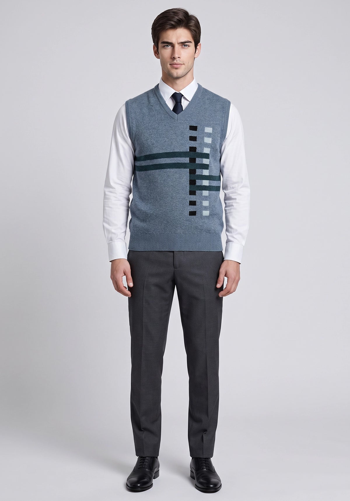 100% Lambswool Caspain Sleeveless