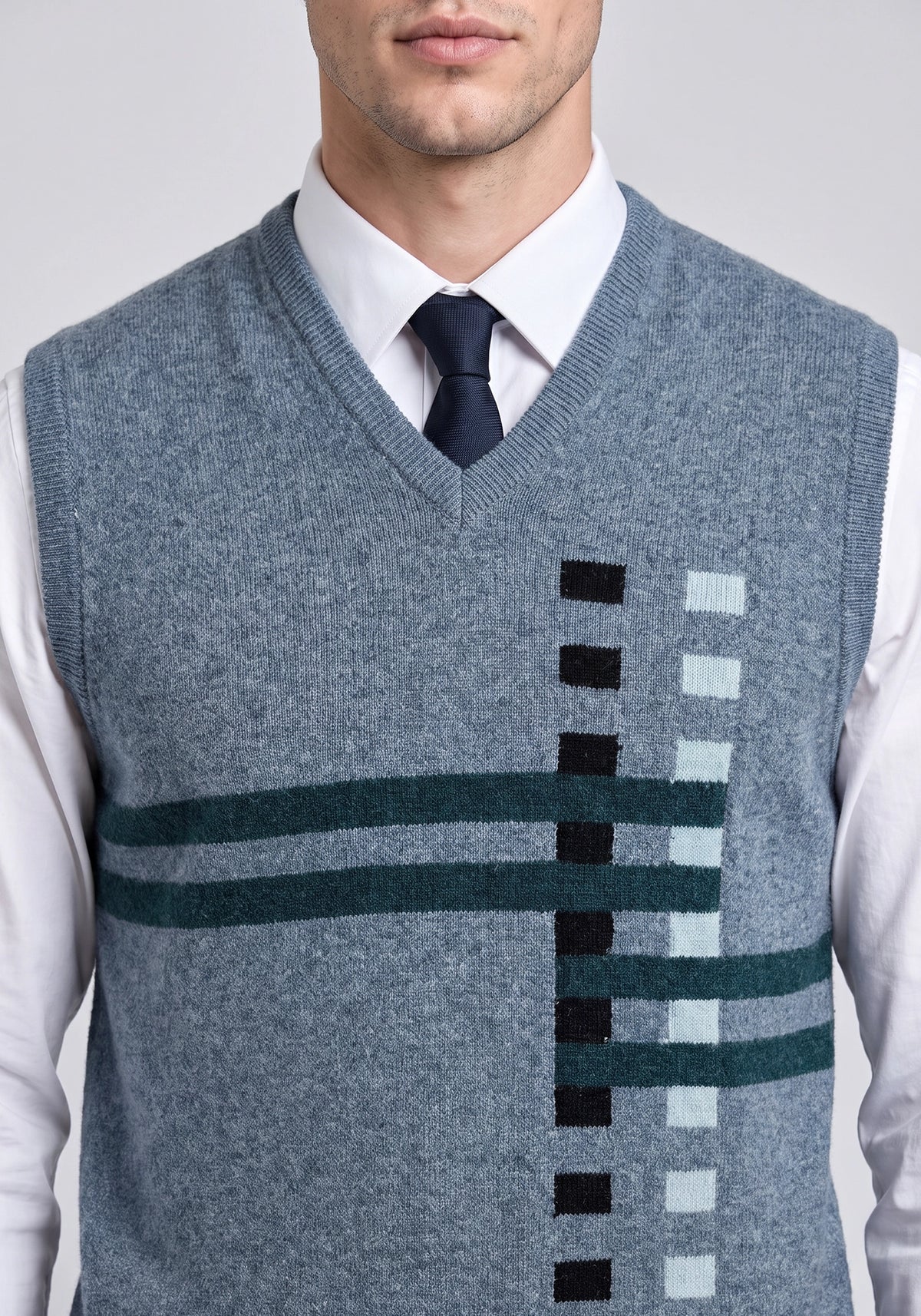 100% Lambswool Caspain Sleeveless