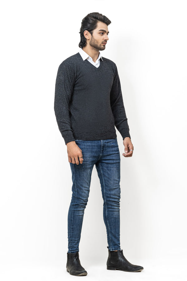 100% Lambswool Plain Pullover