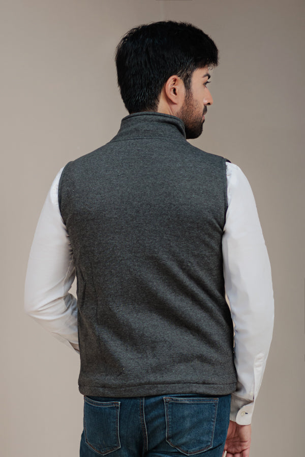 Sleeveless Fleece Jacket