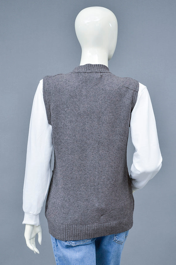 Acrylic Wool Cardigan