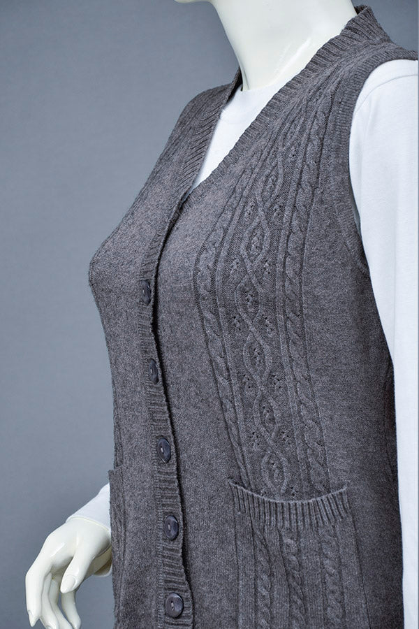 Acrylic Wool Cardigan