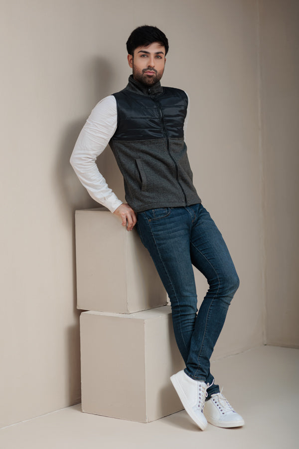 Sleeveless Fleece Jacket