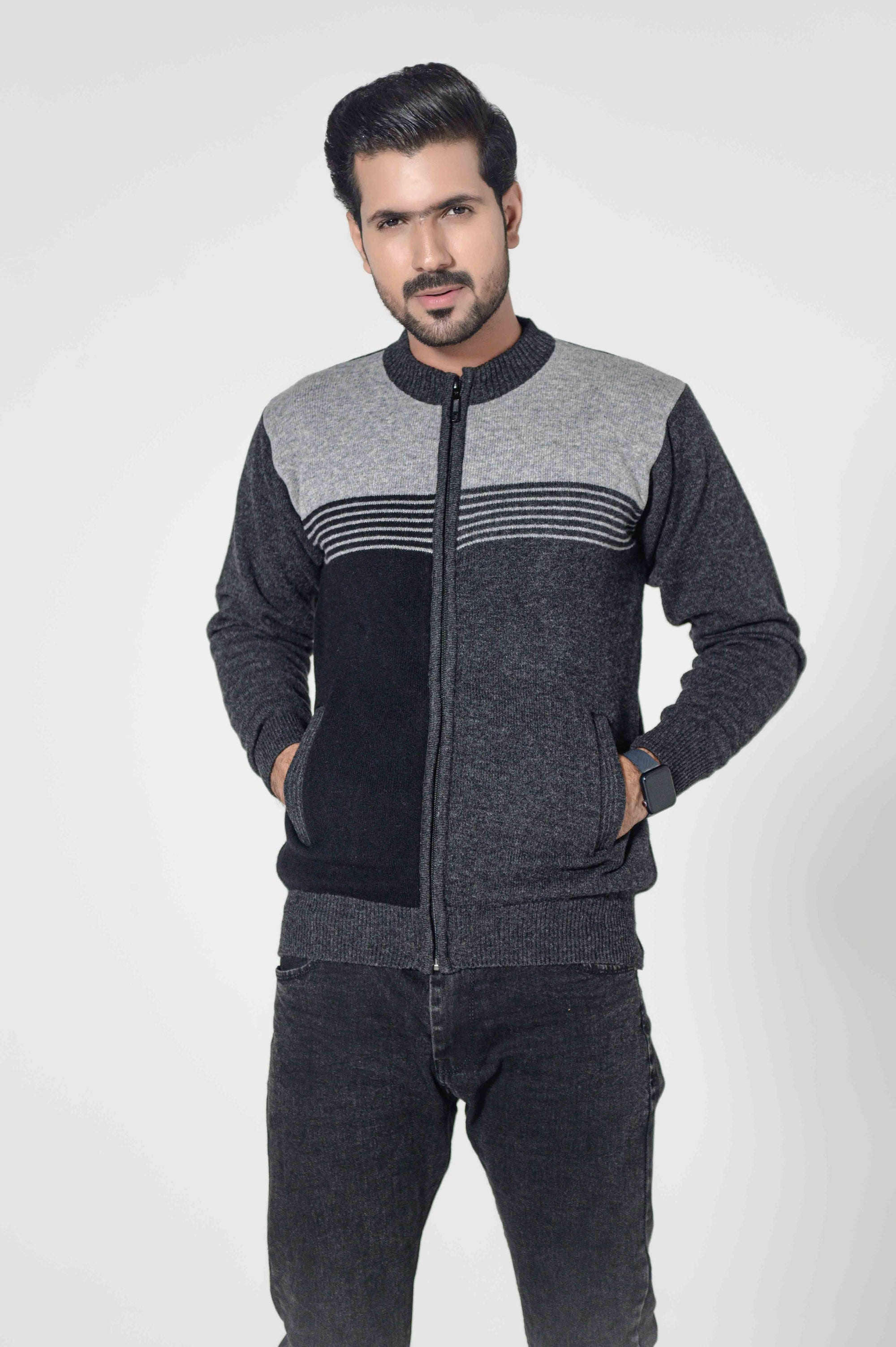 100% Lambswool Zipper