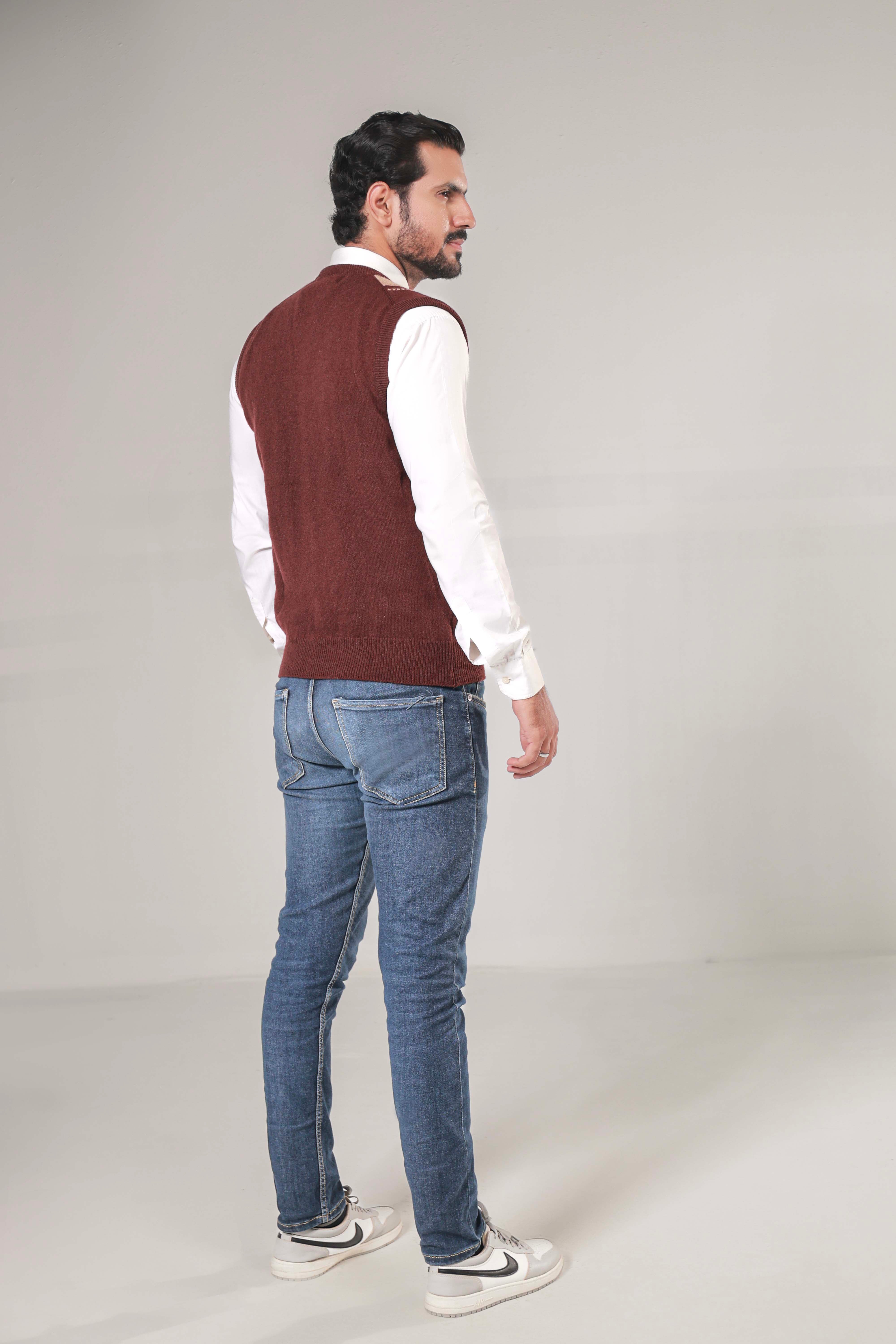 100% Lambswool Sleeveless