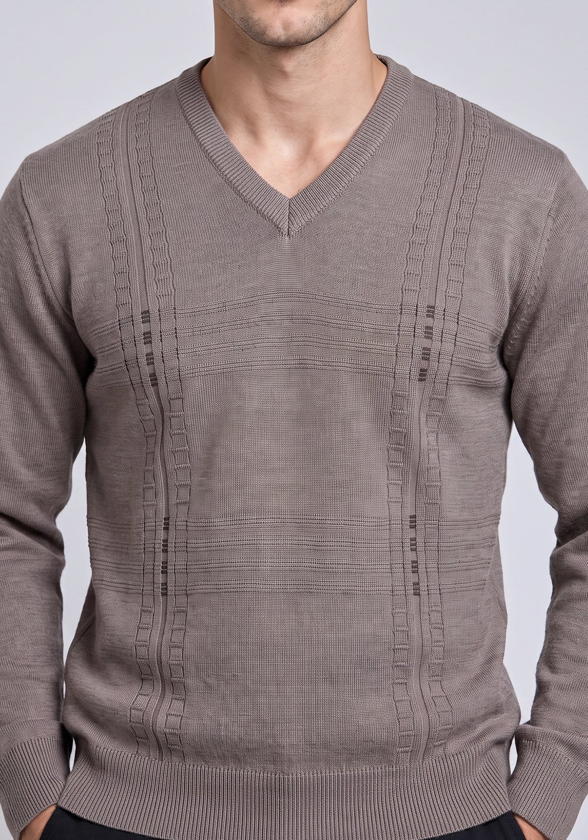 Wool Blend Dk Camel Pullover