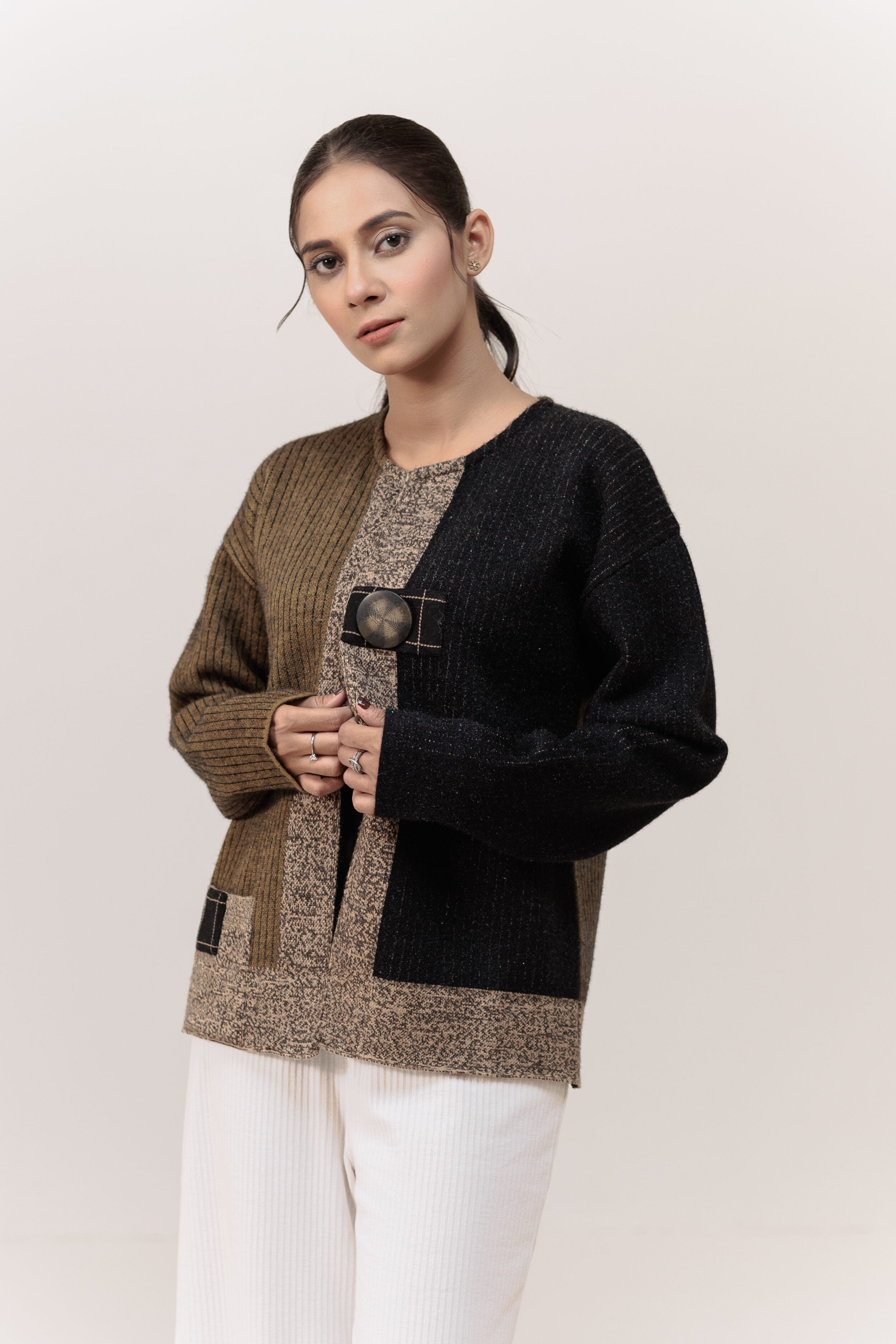 Soft Acrylic Wool Cardigan