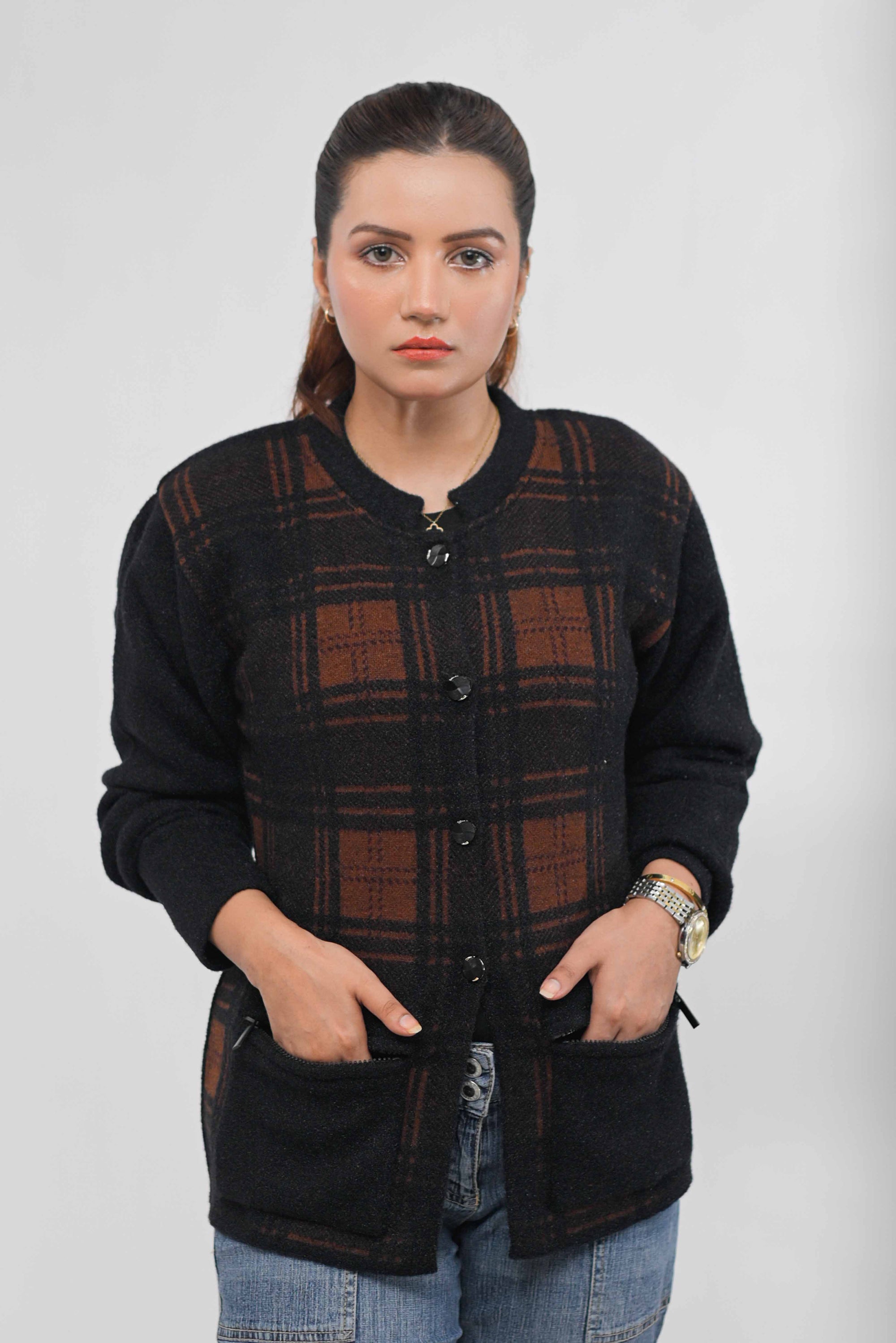 Soft Acrylic Wool Cardigan
