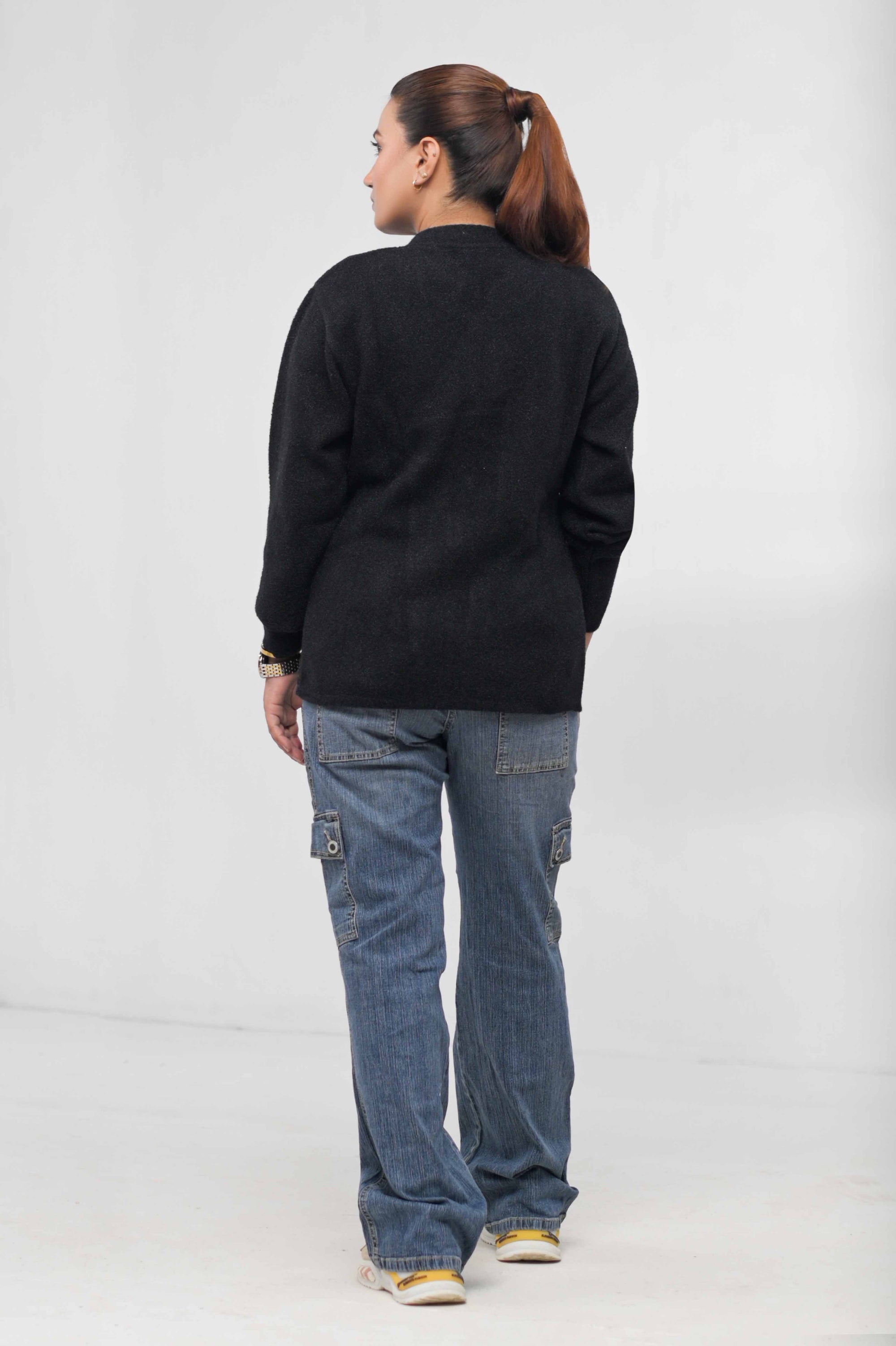 Soft Acrylic Wool Cardigan