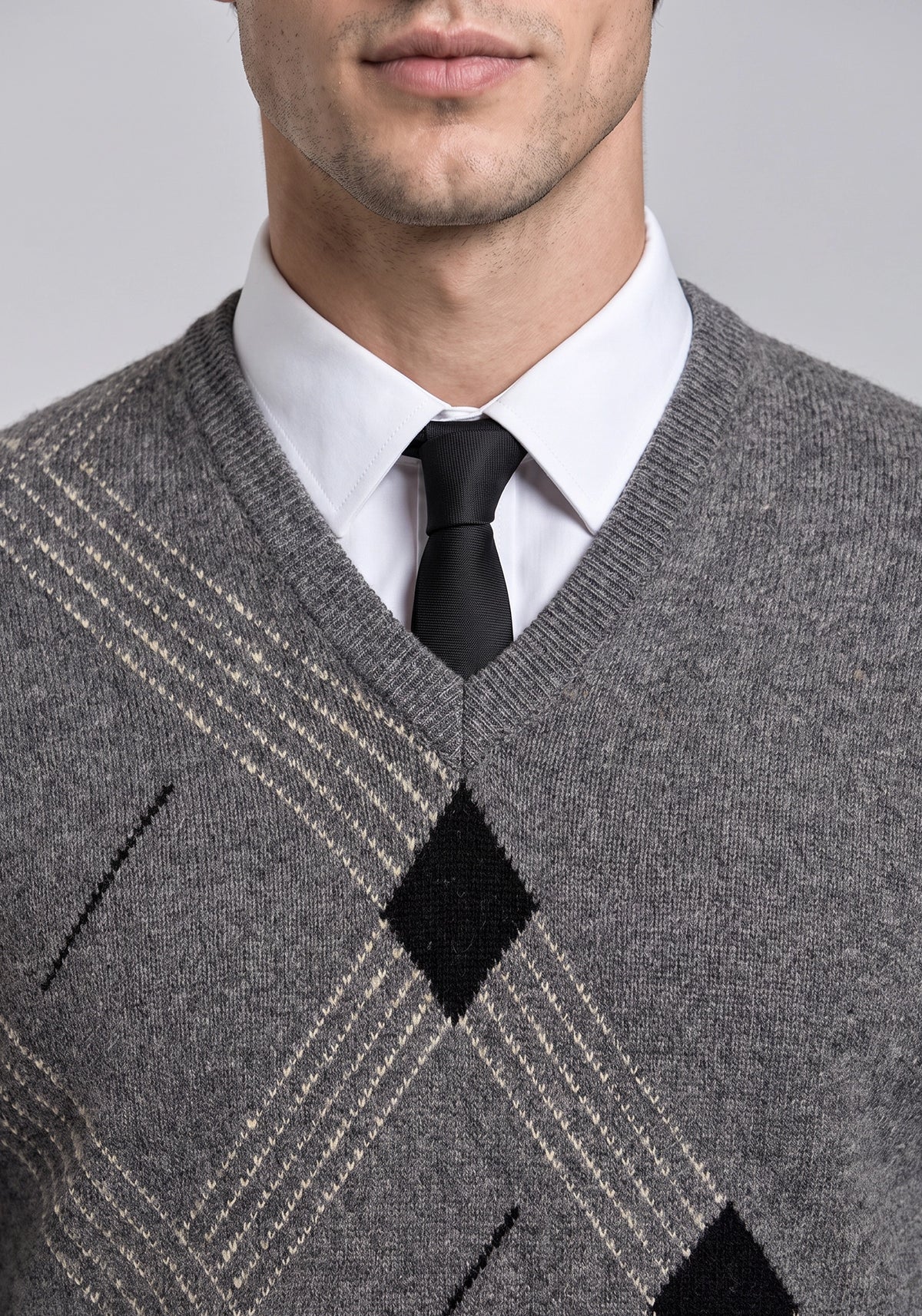 100% Lambswool Dk Weay Brown Pullover