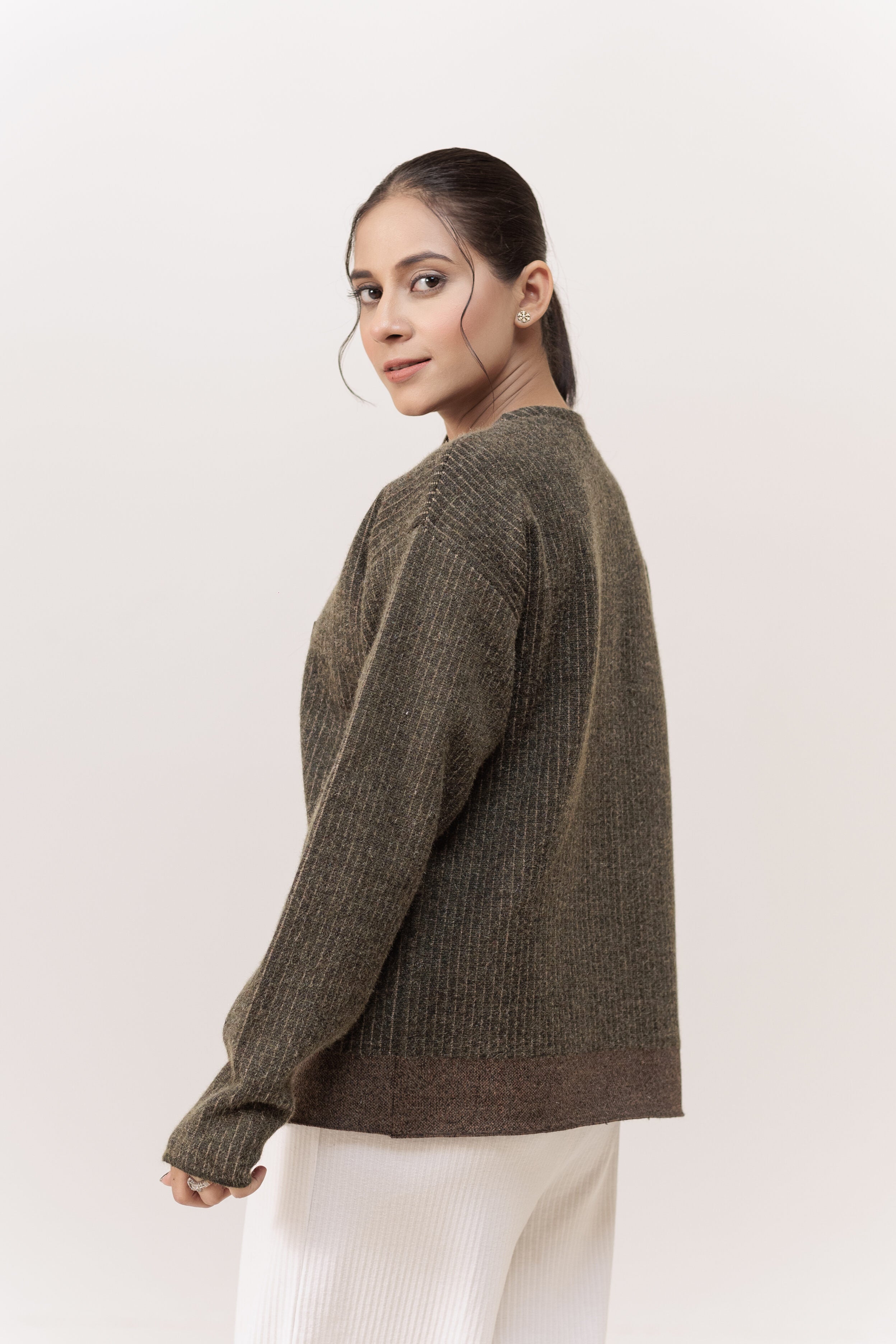 Soft Acrylic Wool Cardigan