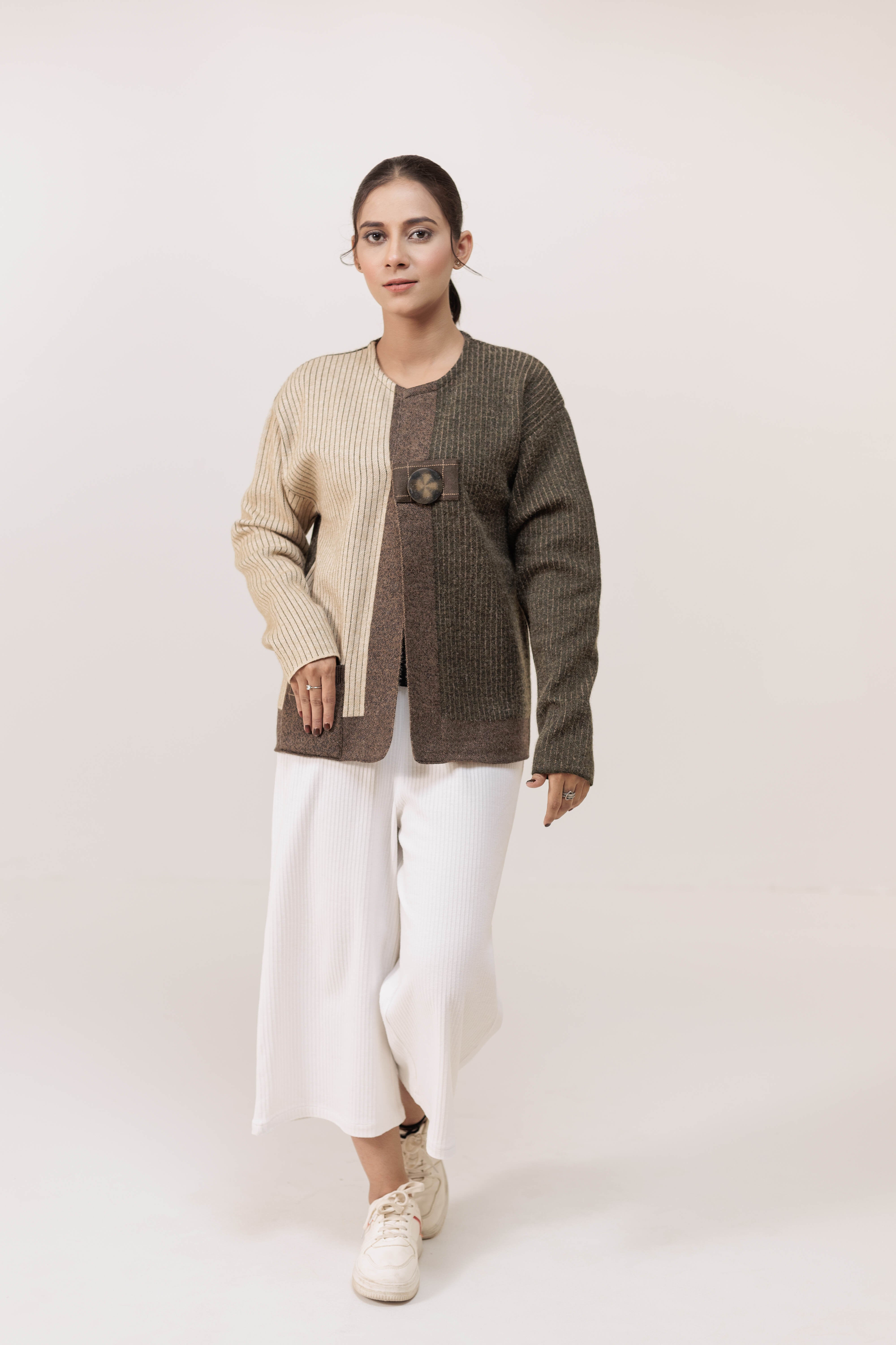 Soft Acrylic Wool Cardigan