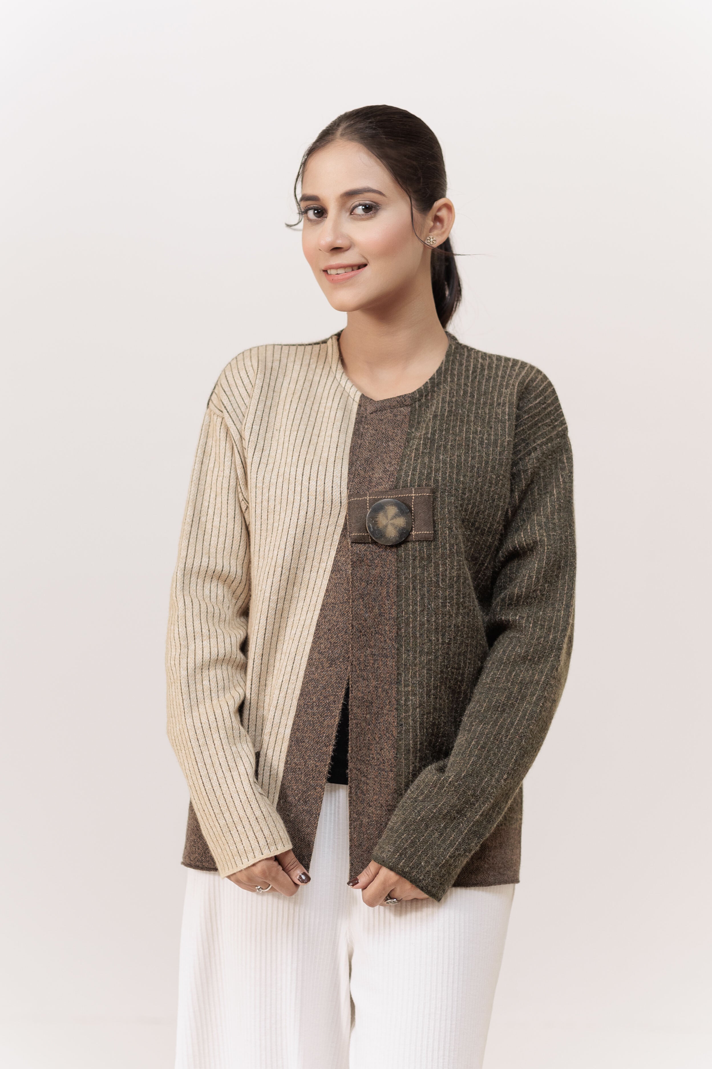 Soft Acrylic Wool Cardigan