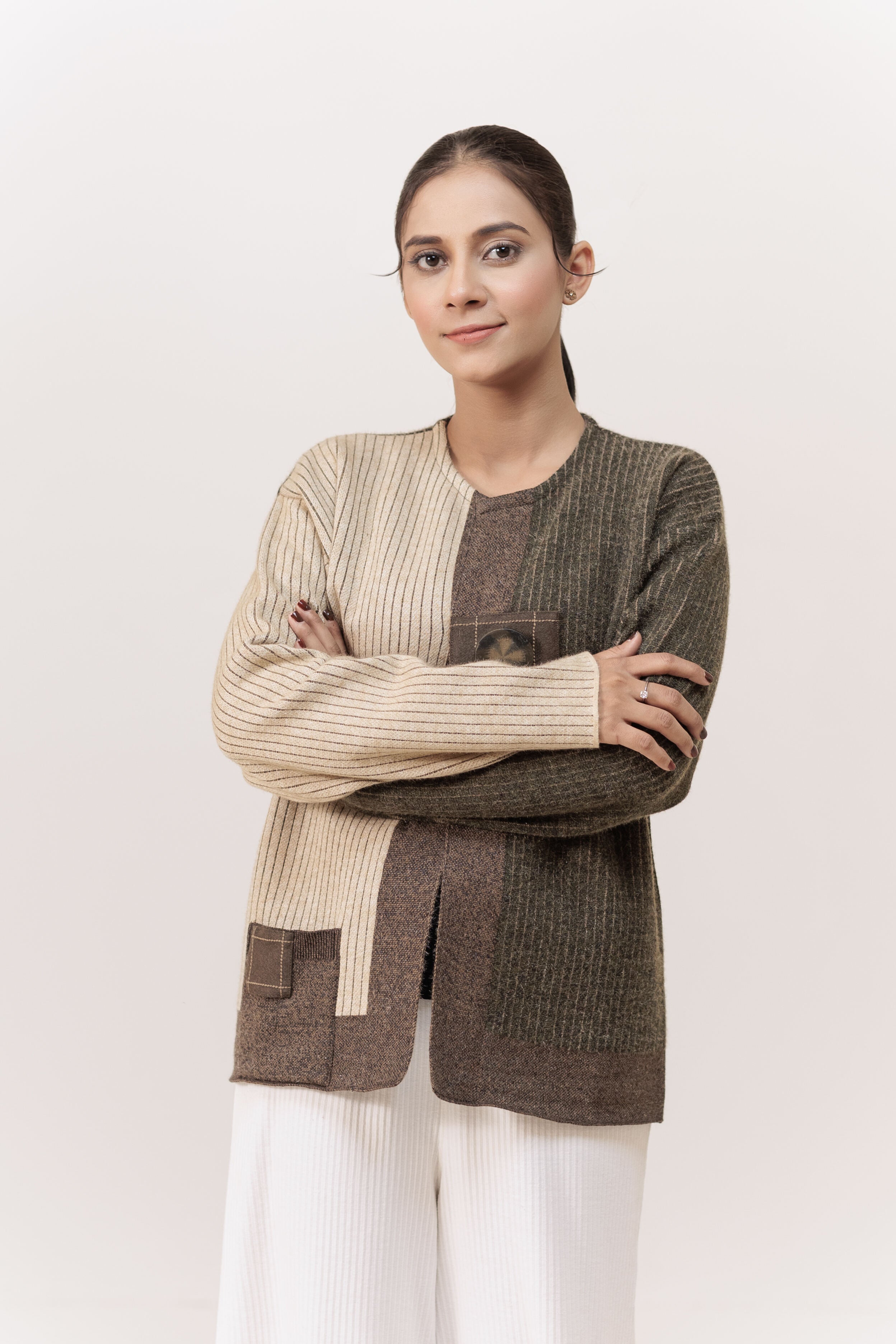 Soft Acrylic Wool Cardigan