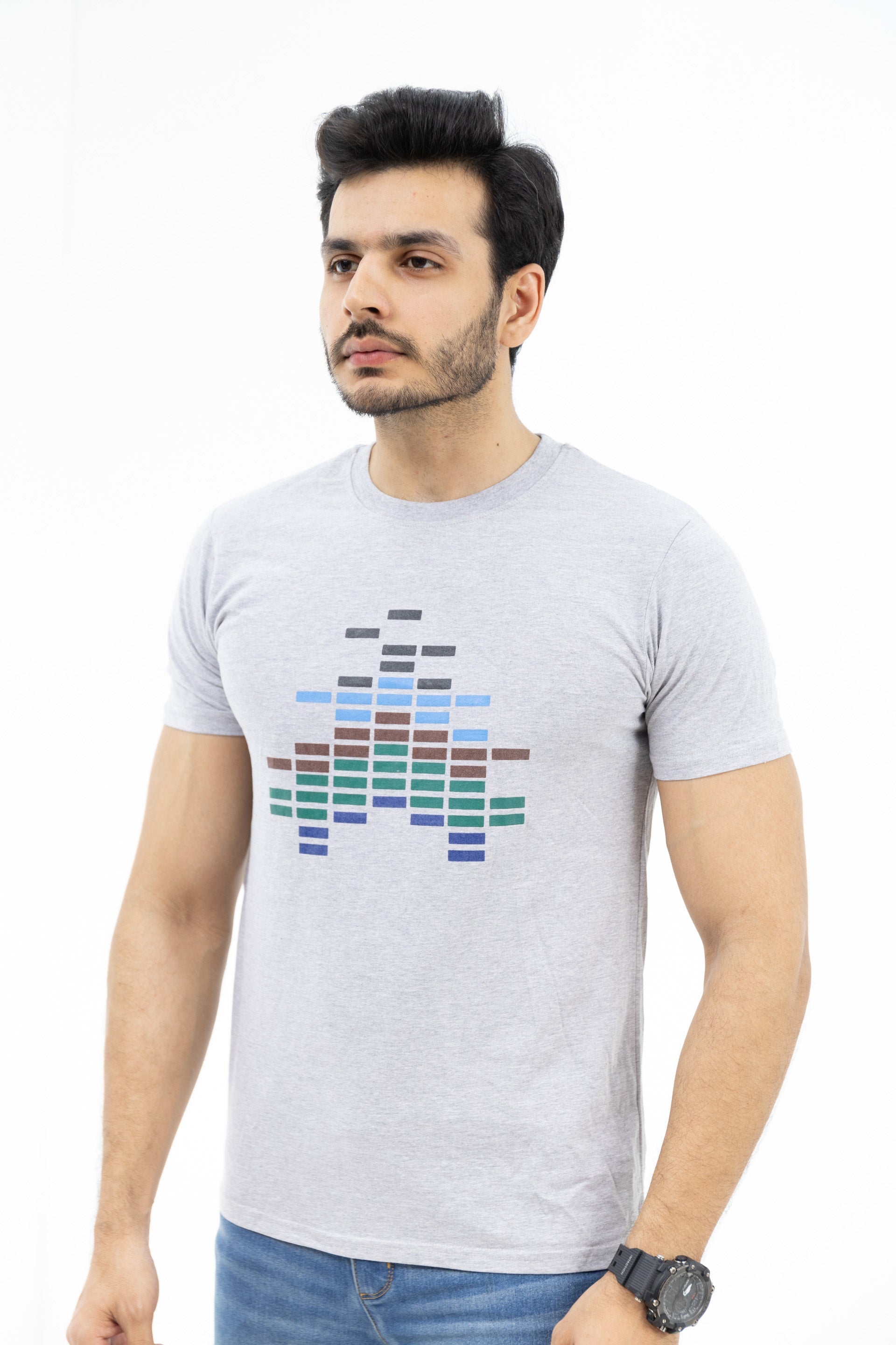 100% Cotton Round Neck T-Shirt