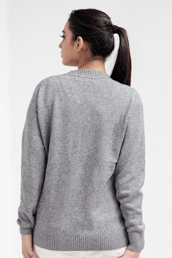 Acrylic Wool Cardigan