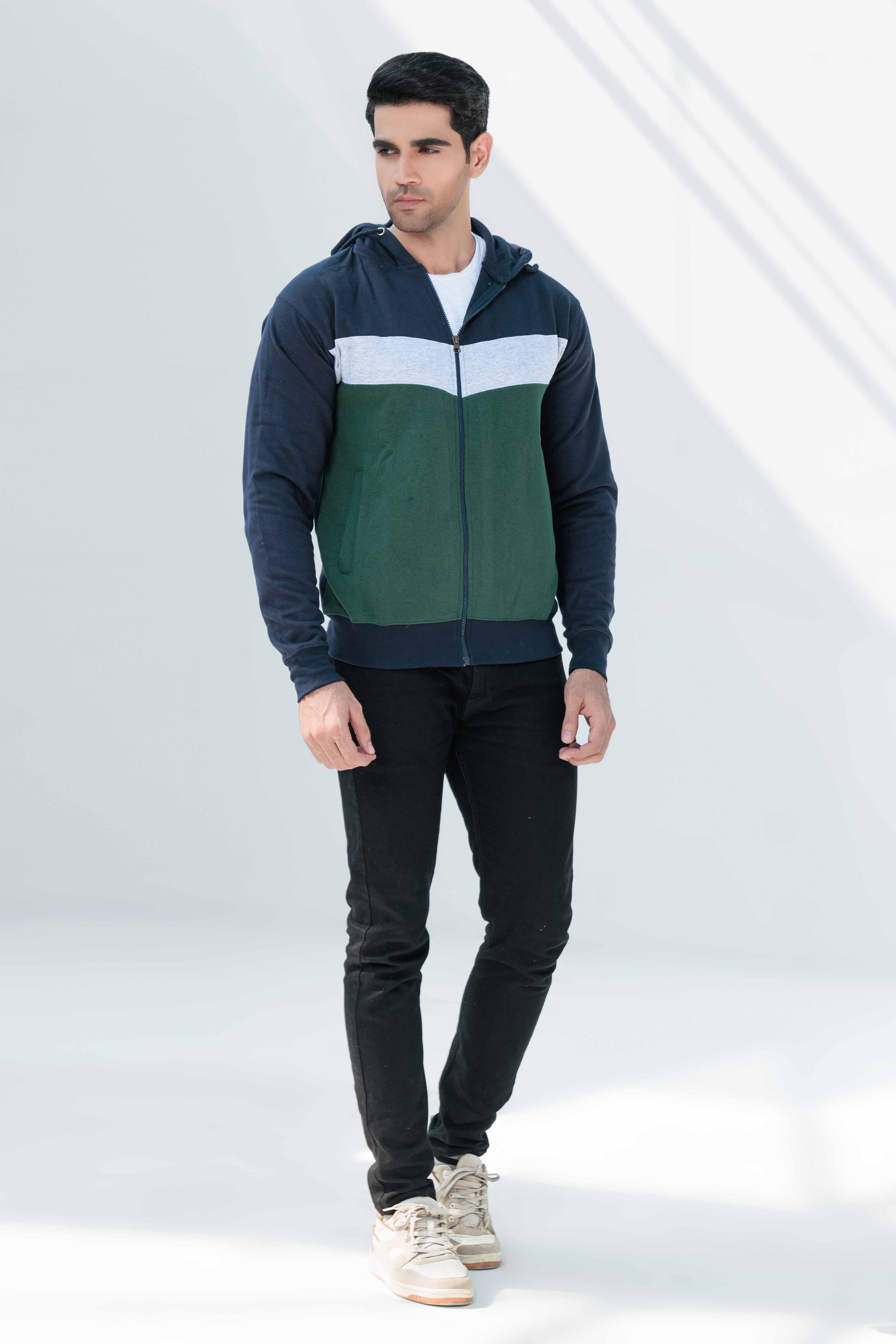 Fleece Jacket With Hoodie