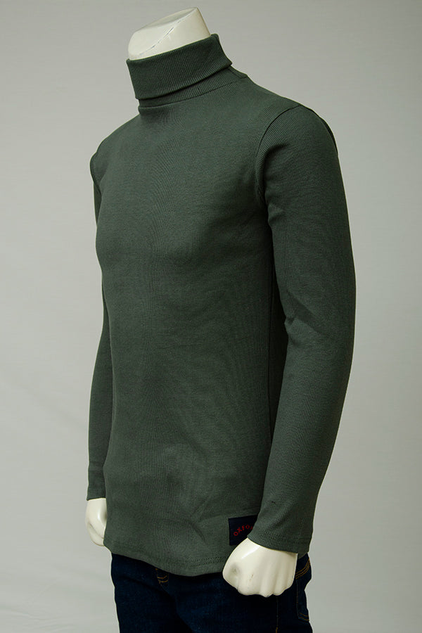 Cotton High Neck