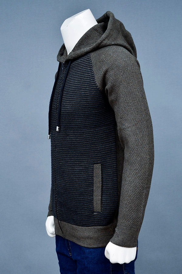 Soft Acrylic Wool Zipper Sweater