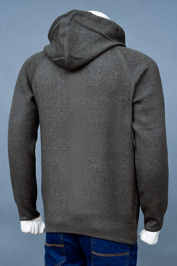 Soft Acrylic Wool Zipper Sweater