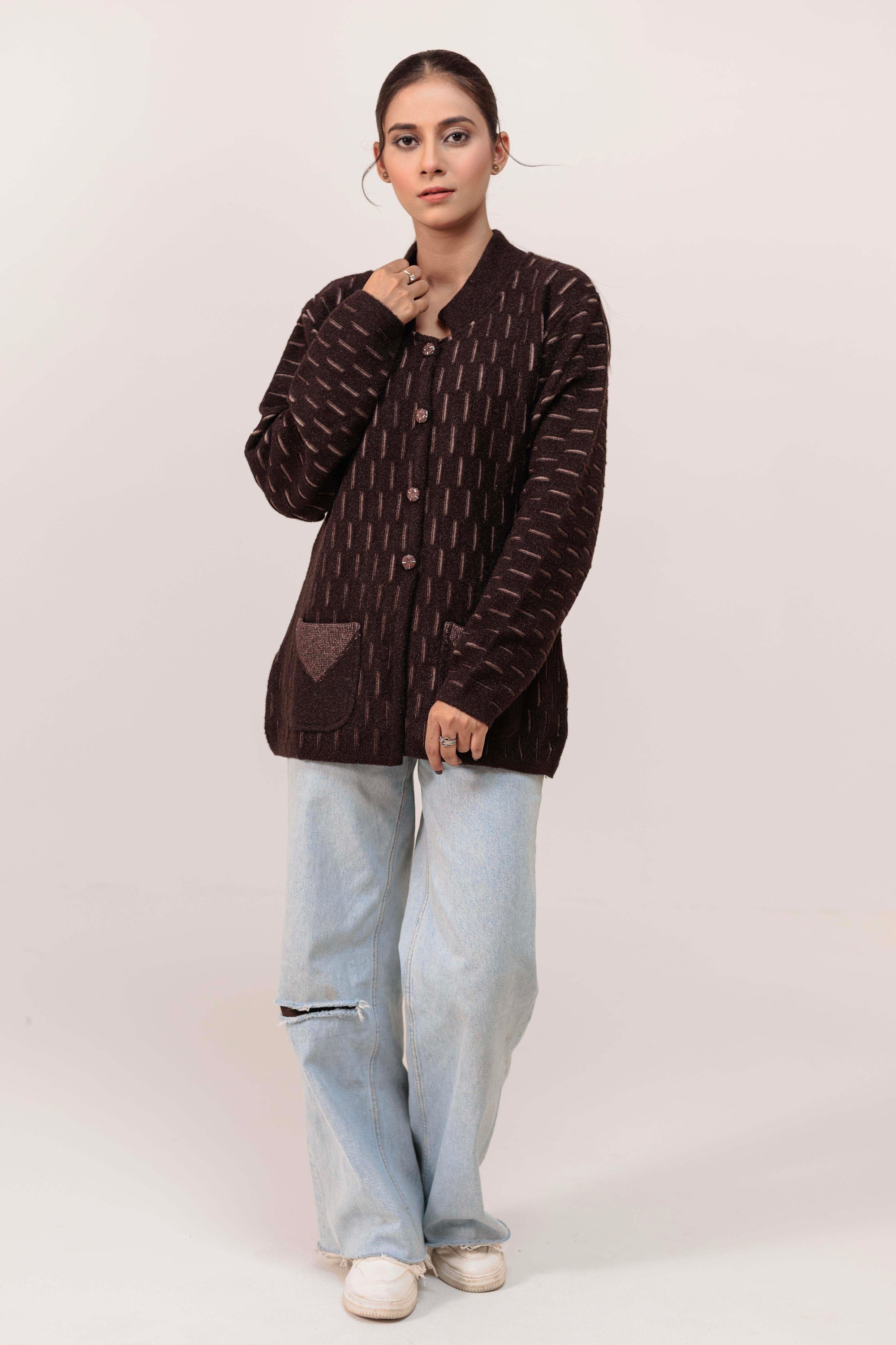 Soft Acrylic Wool Cardigan
