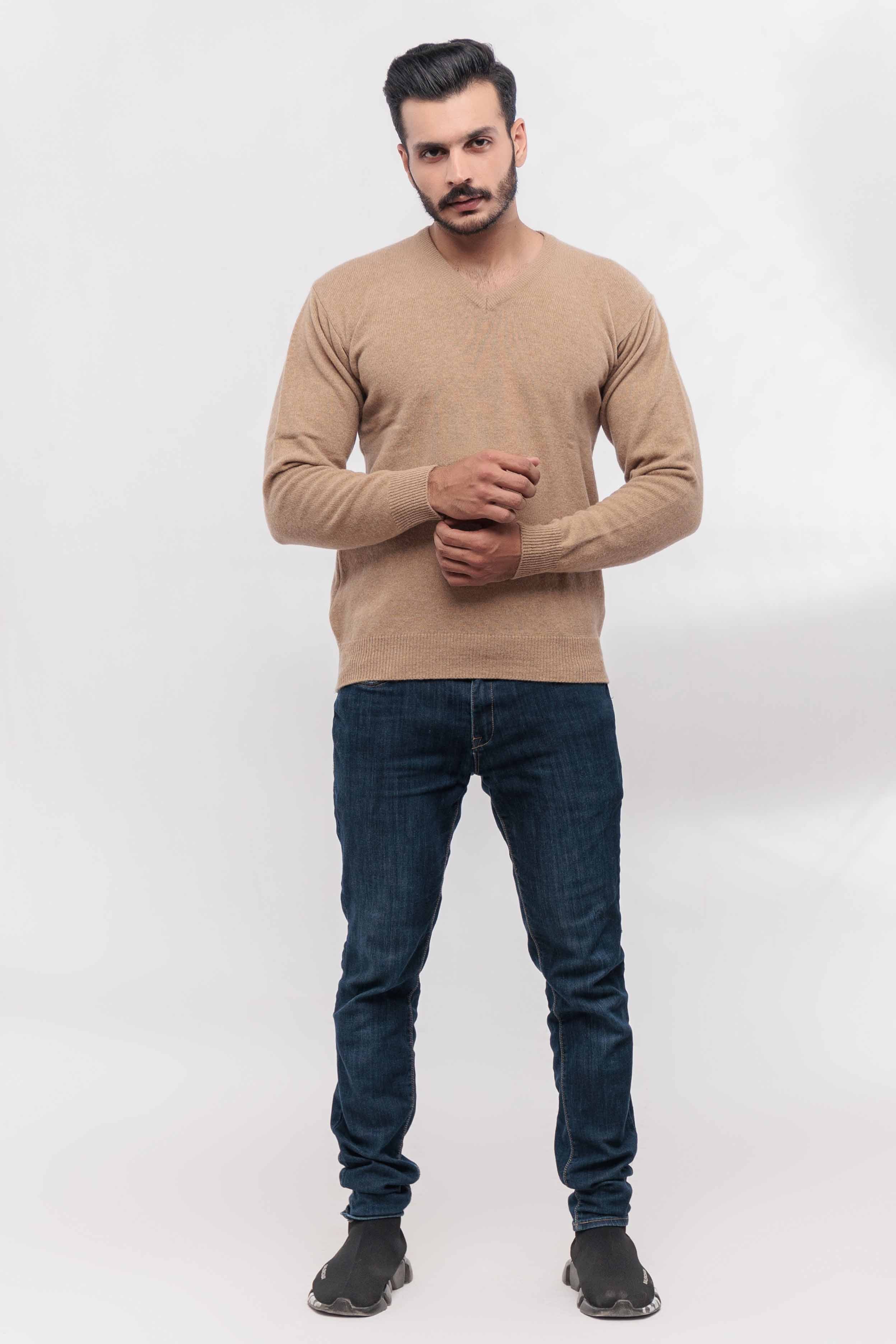 100% Lambswool Plain Pullover
