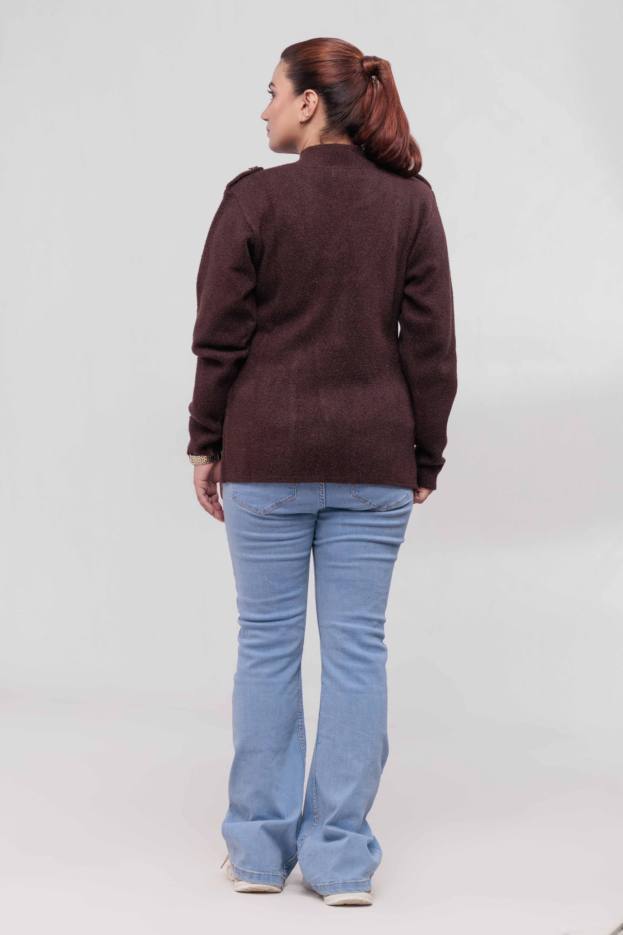 Soft Acrylic Wool Cardigan