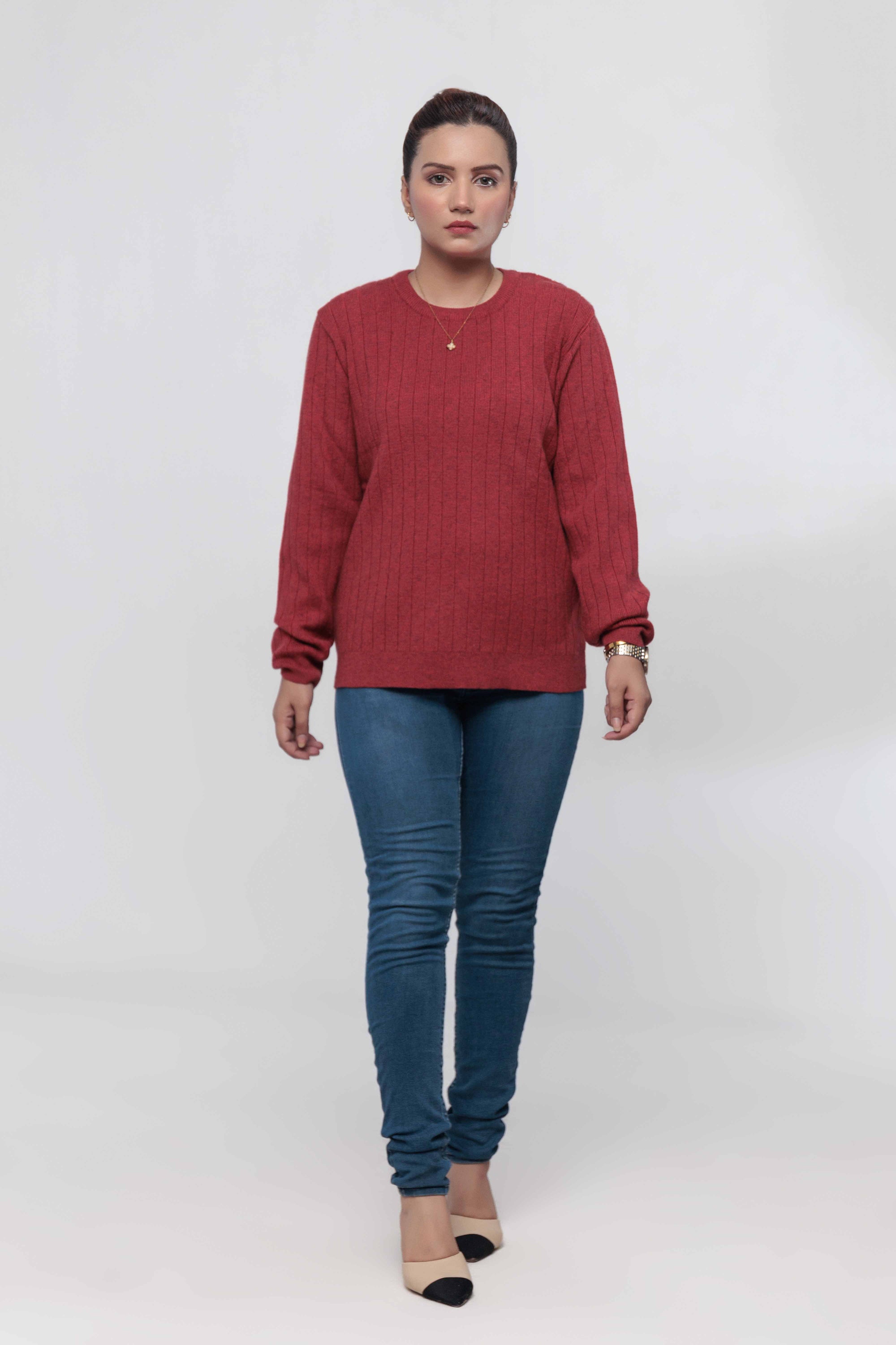 Soft Acrylic Wool Round Neck