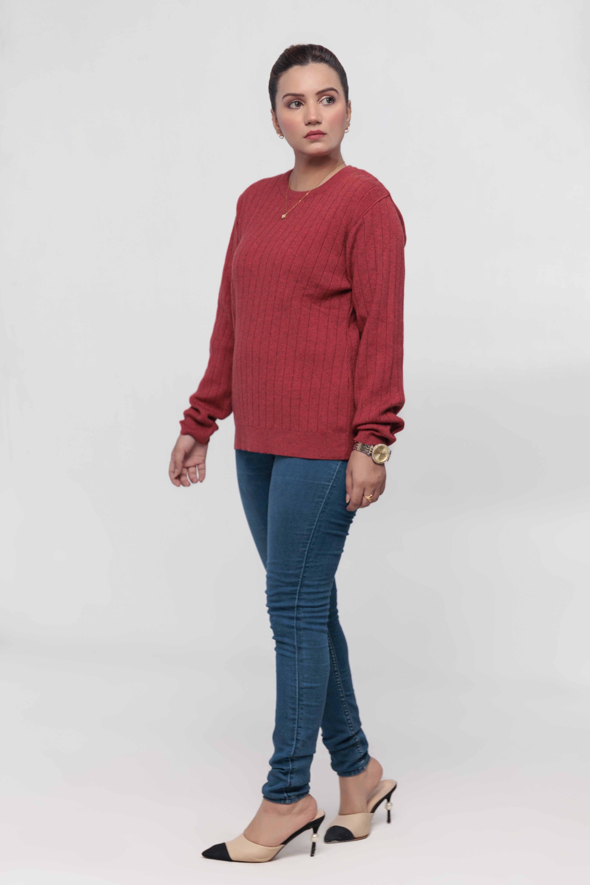 Soft Acrylic Wool Round Neck