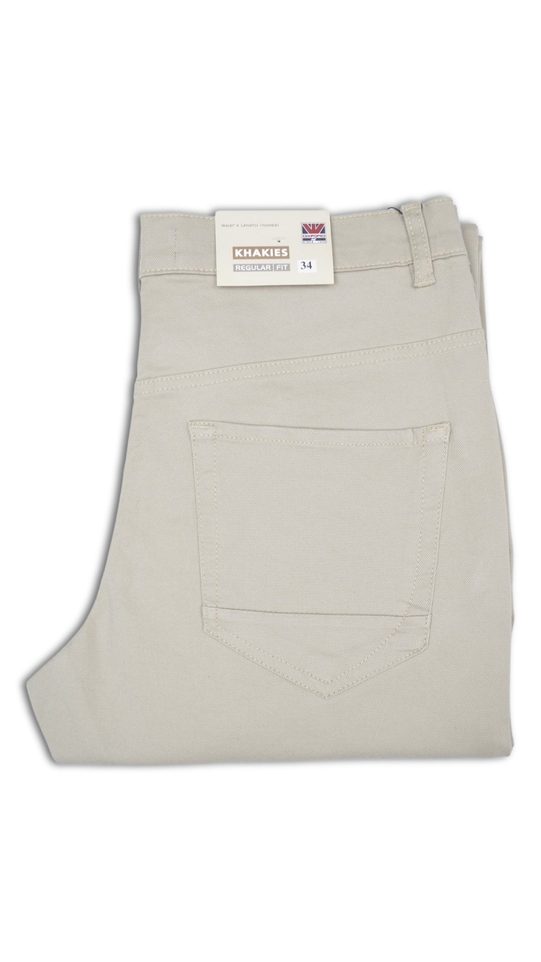 Cotton Khaki Chinos