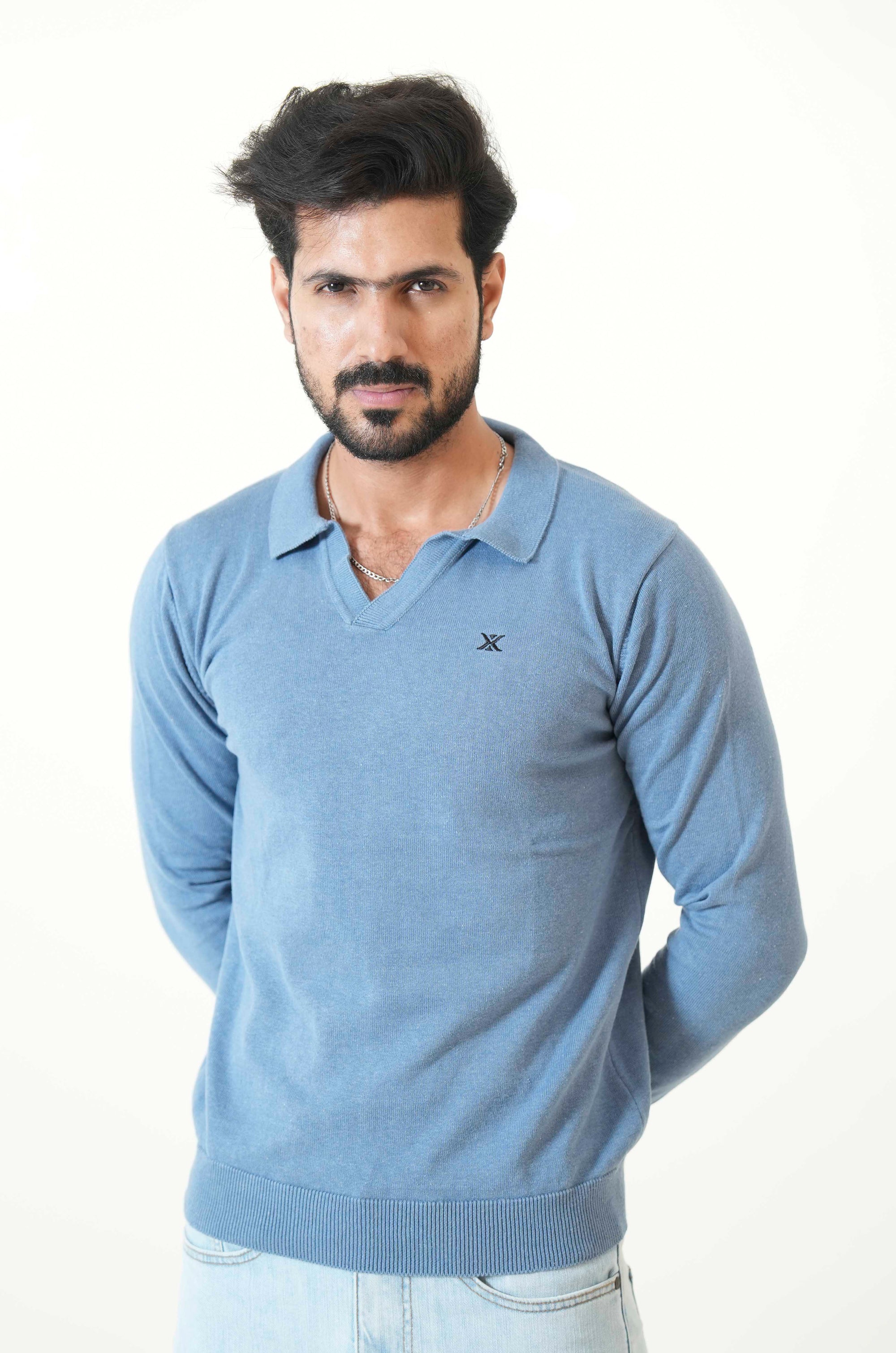 100% Cotton Full Sleeves Sweater