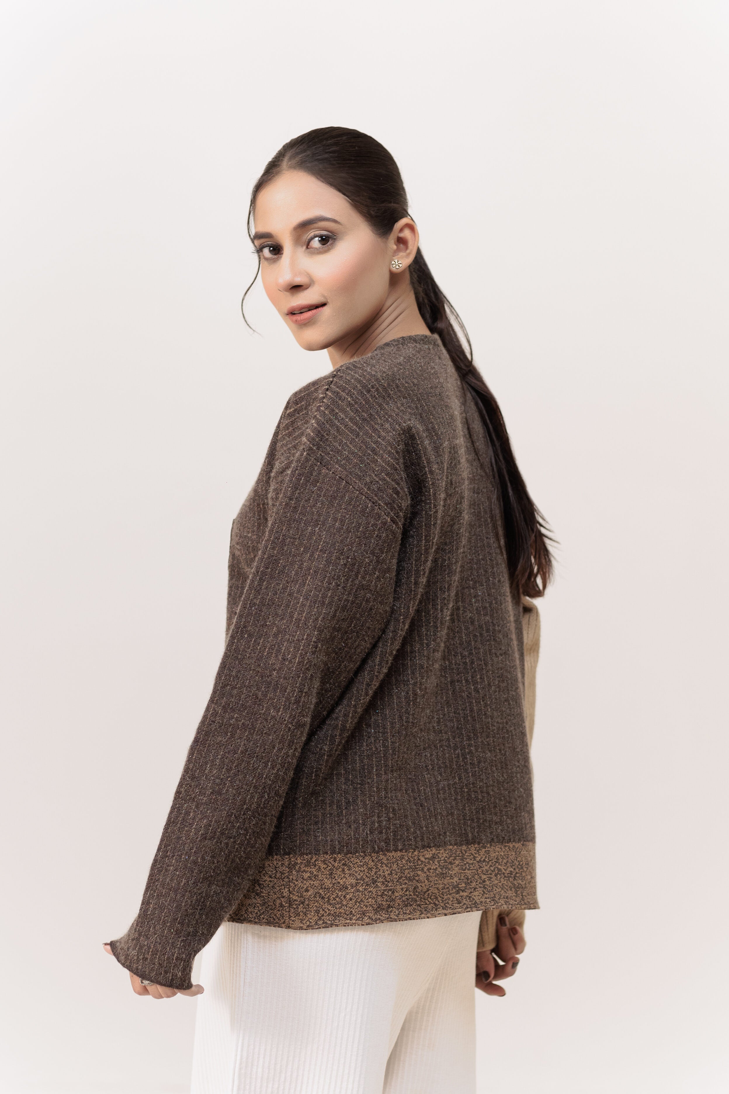 Soft Acrylic Wool Cardigan