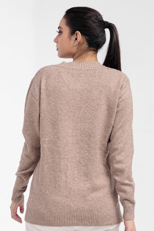 Acrylic Wool Cardigan