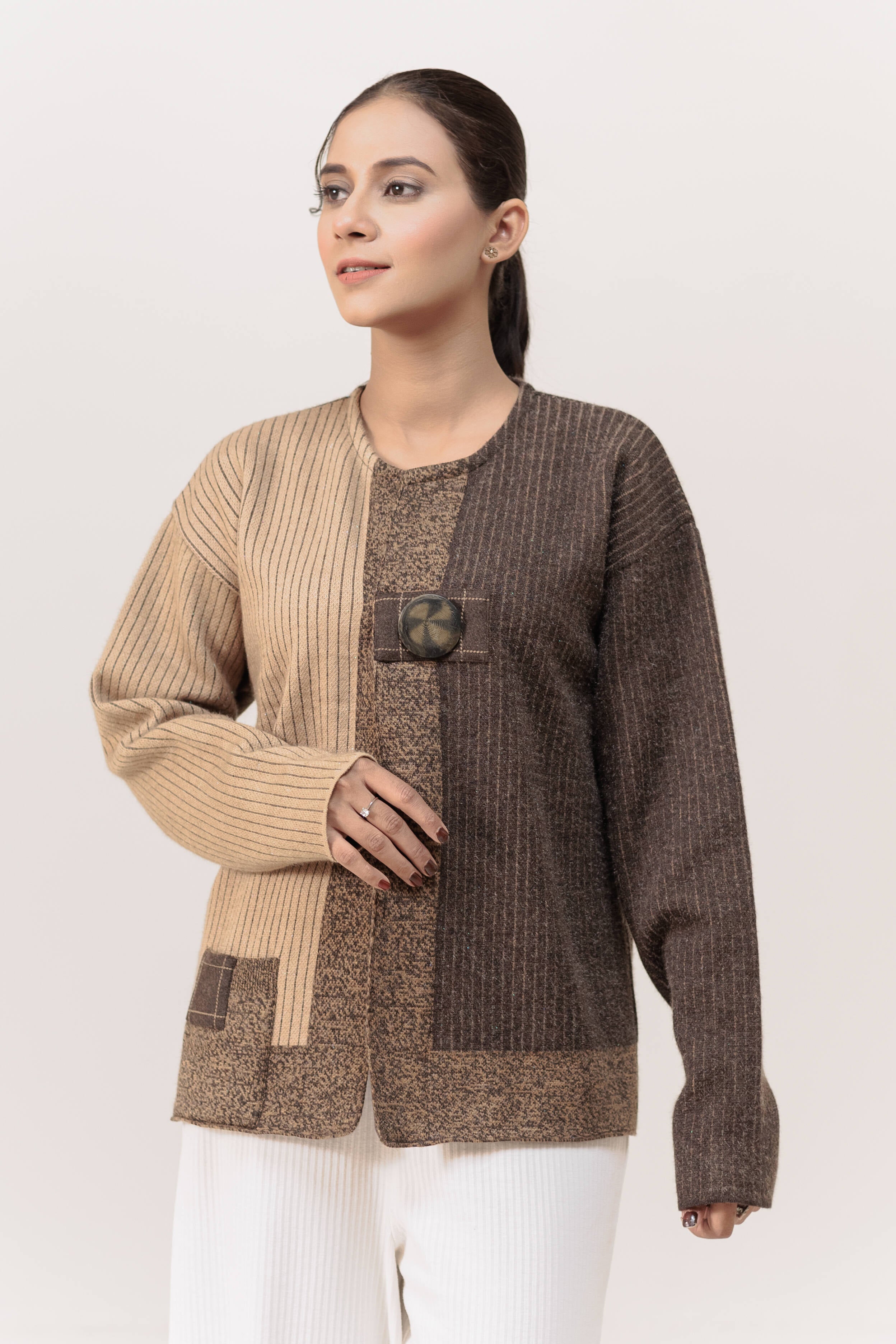 Soft Acrylic Wool Cardigan