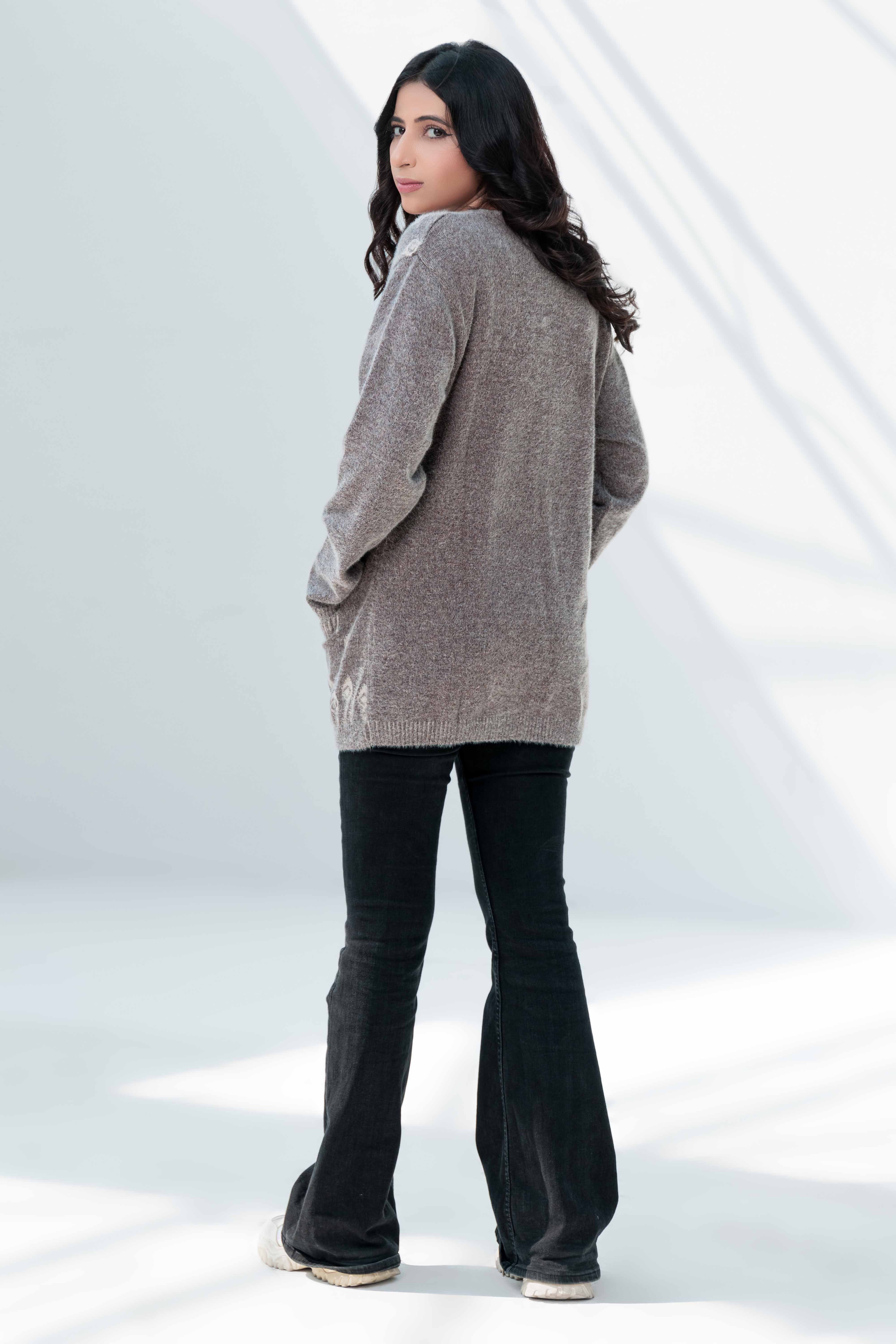 Soft Acrylic Wool Cardigan