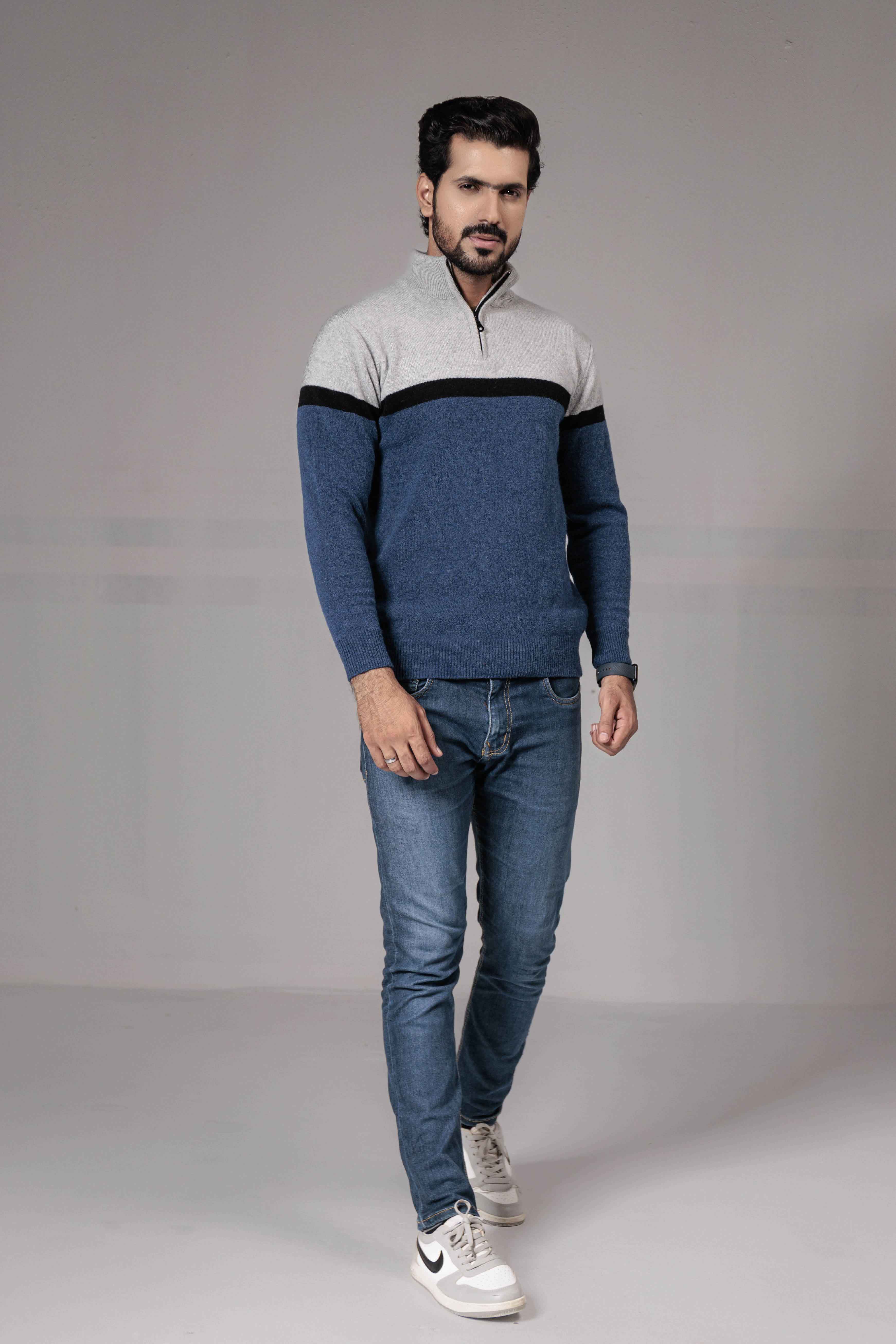 100% Lambswool Half Zipper