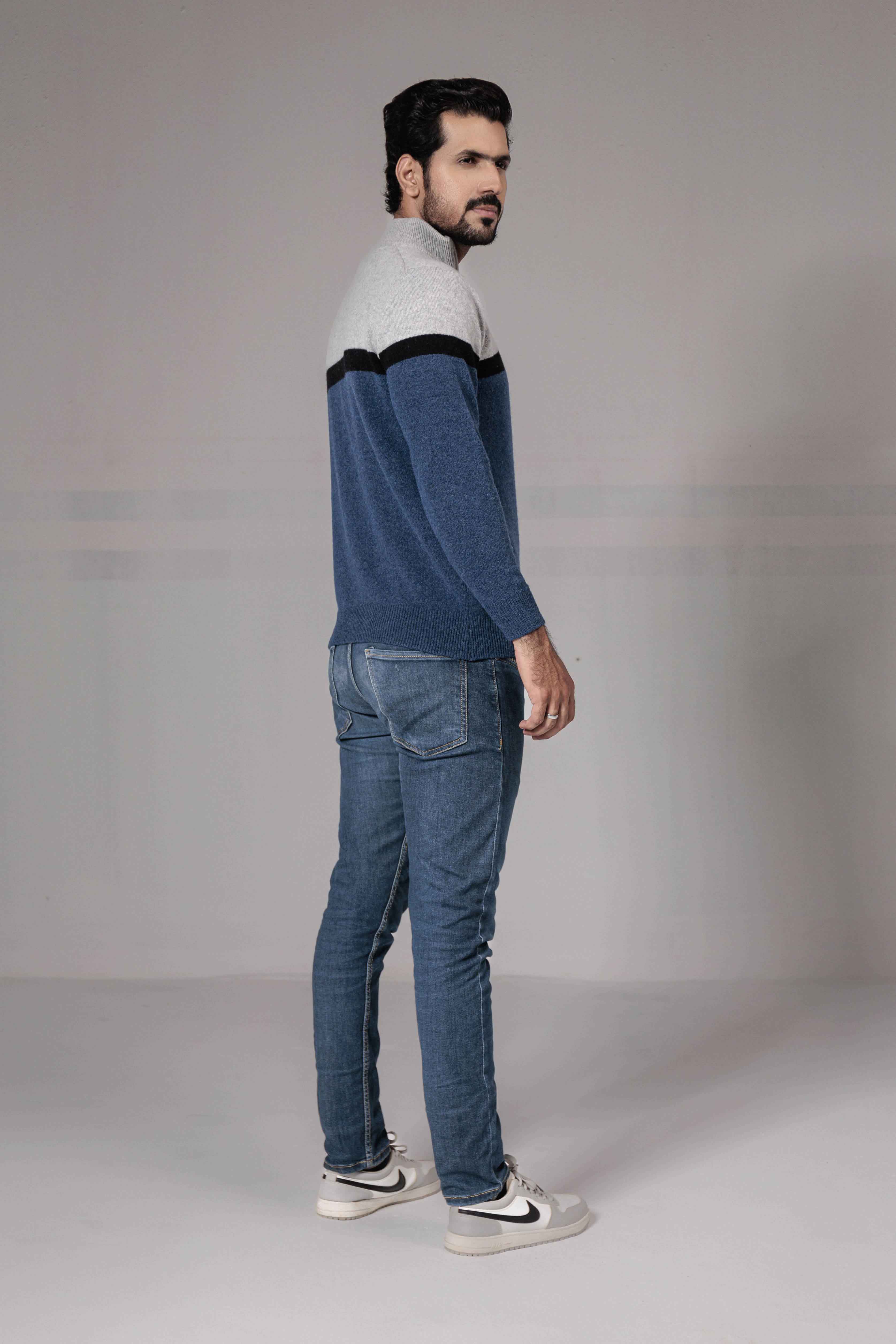 100% Lambswool Half Zipper