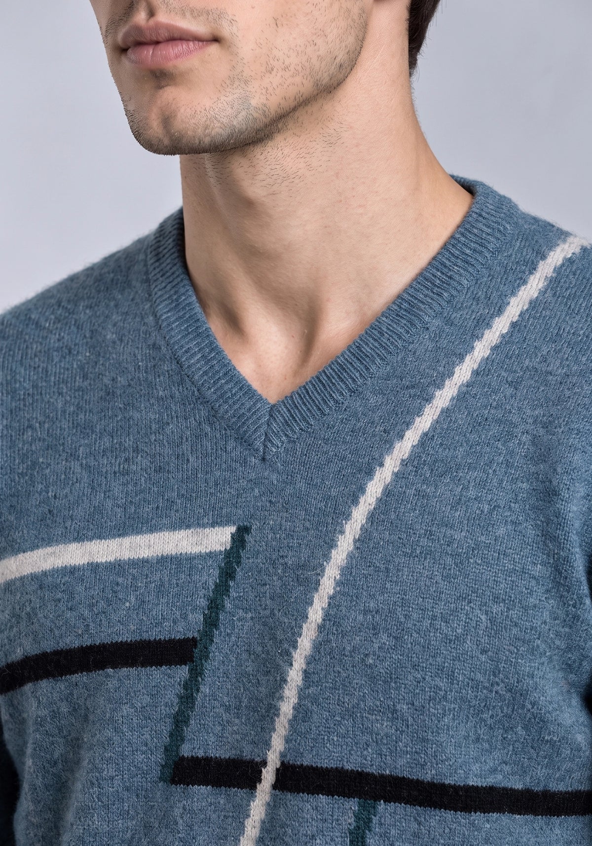 100% Lambswool Lt Green Pullover