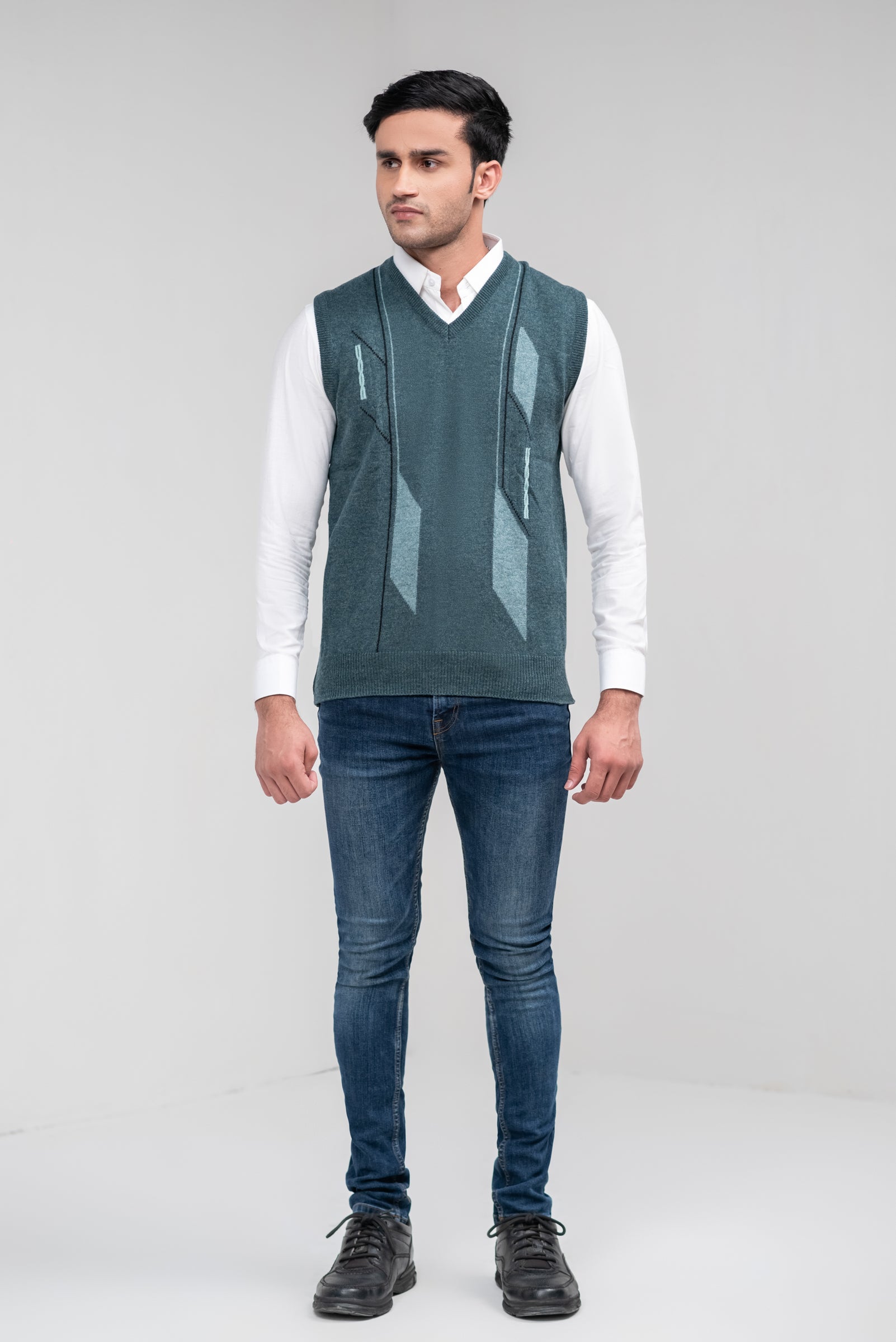 100% Lambswool Sleeveless