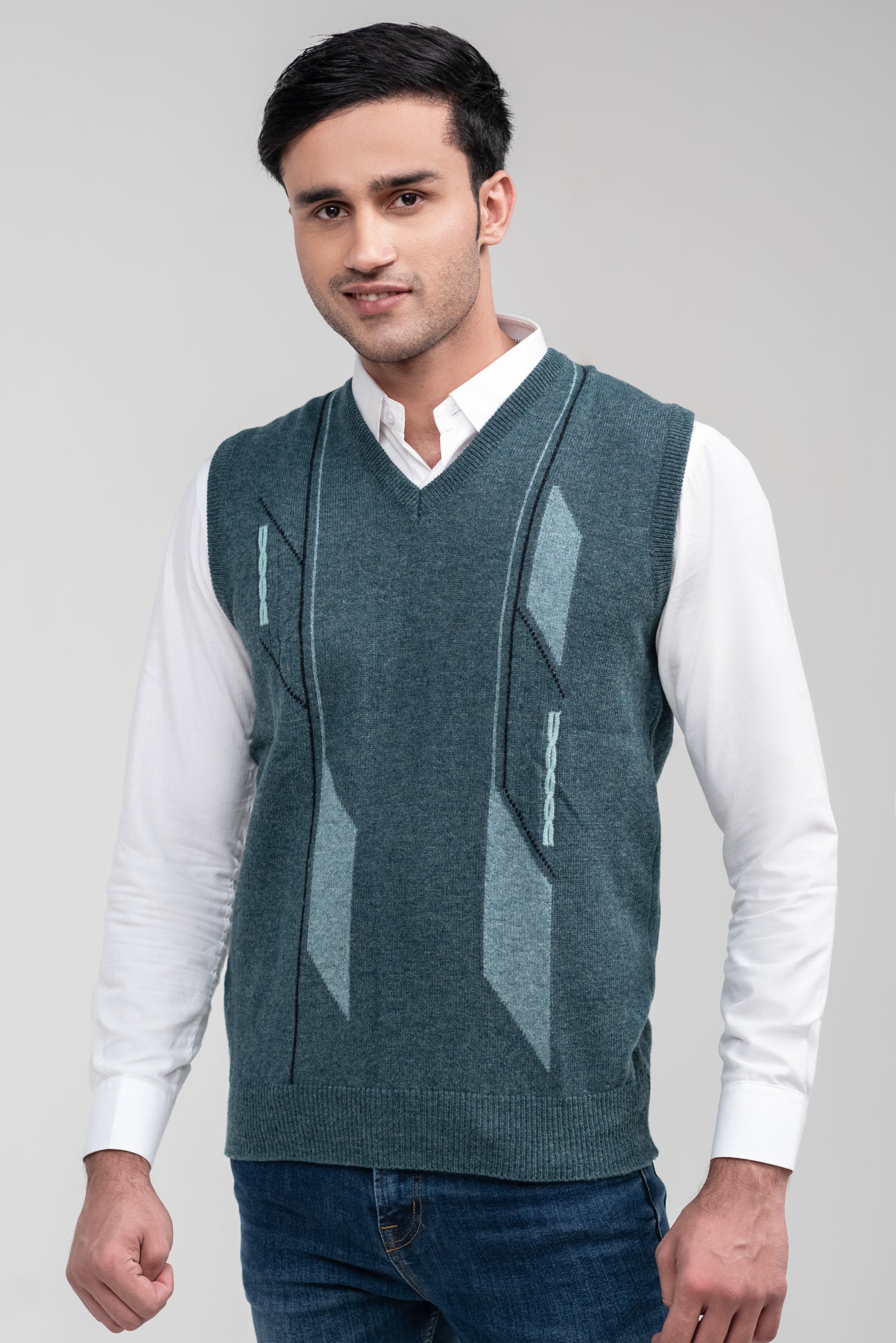 100% Lambswool Sleeveless