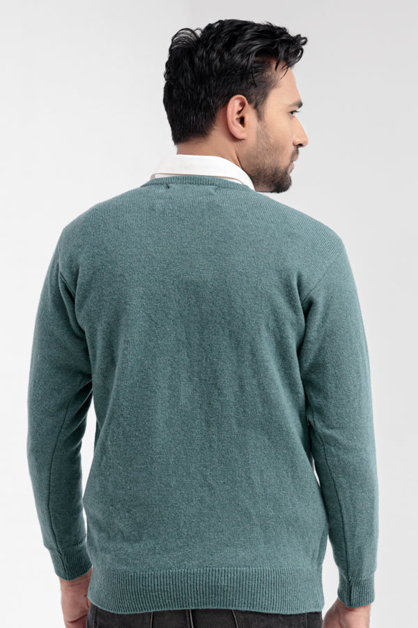 100% Lambswool Plain Pullover