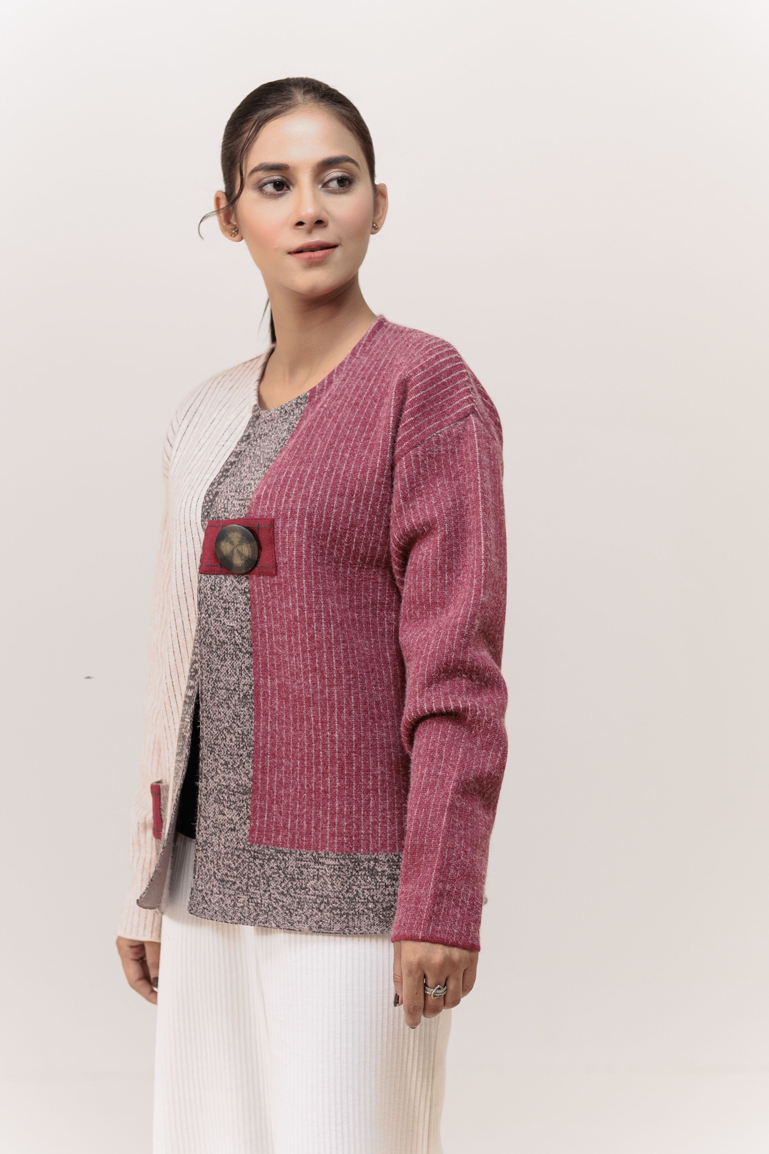 Soft Acrylic Wool Cardigan