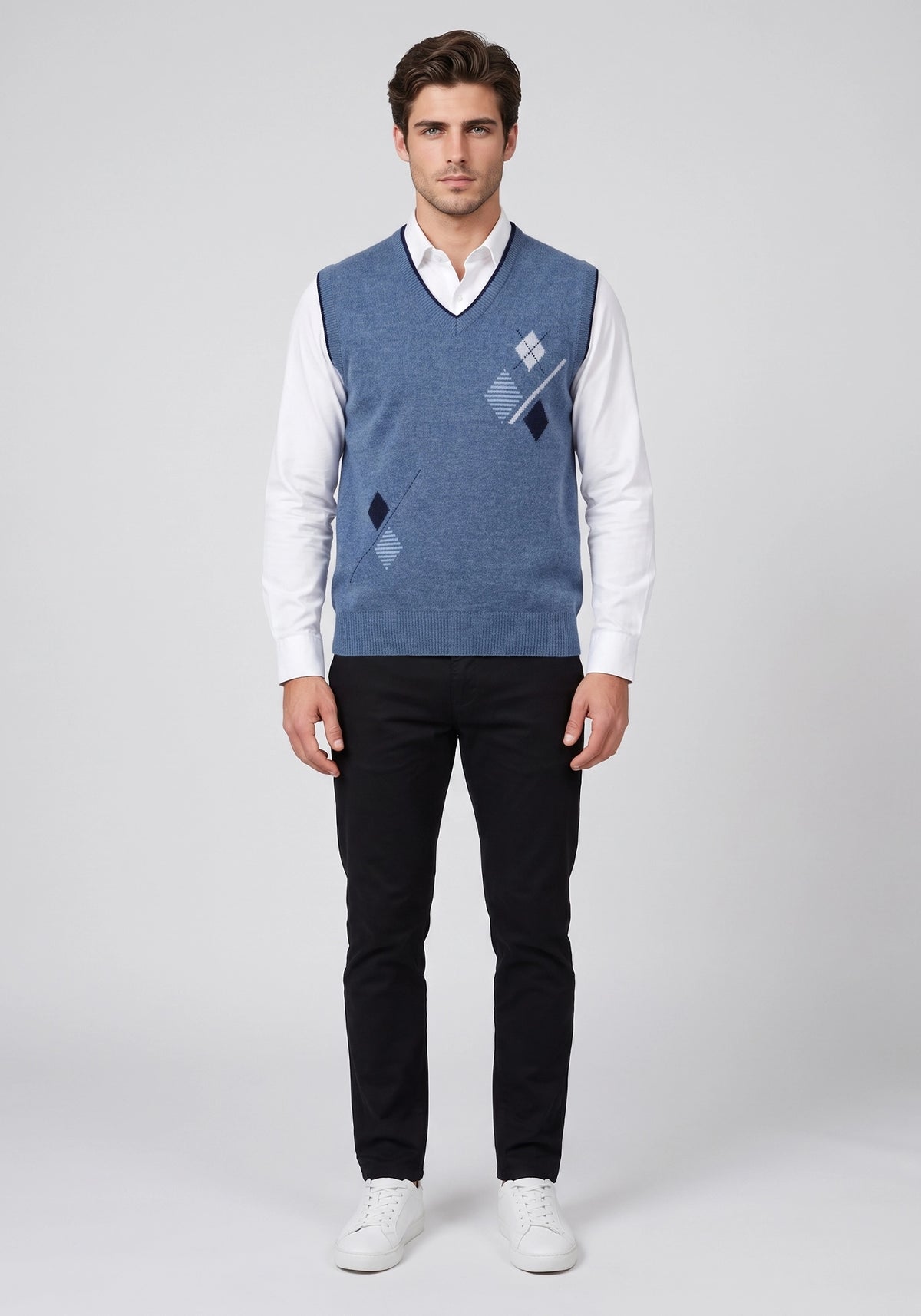 100% Lambswool Lt Rhapsody Sleeveless