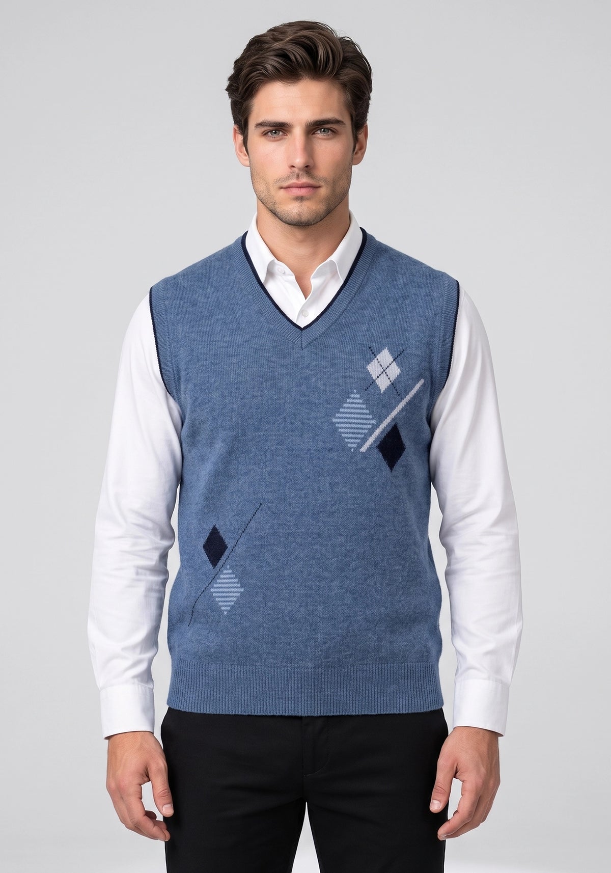 100% Lambswool Lt Rhapsody Sleeveless