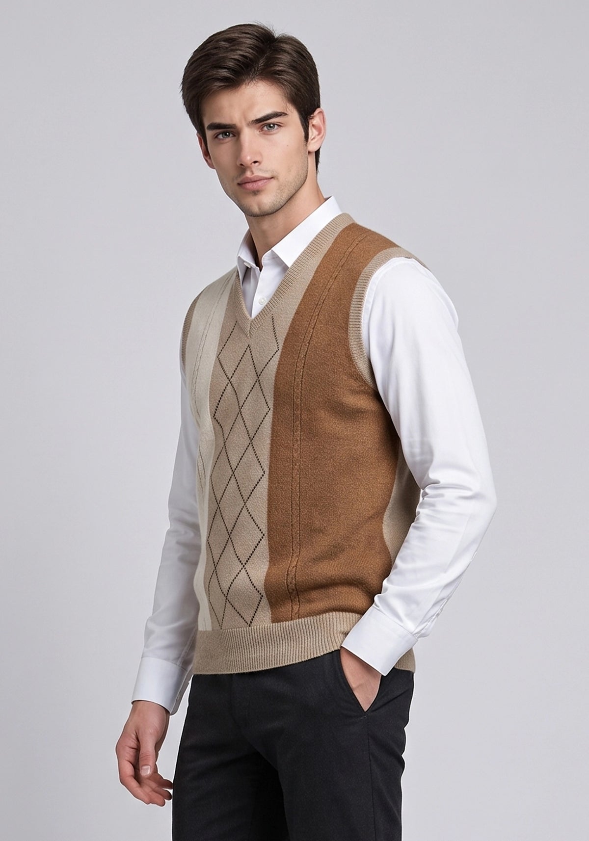 100% Lambswool Lt Savana Sleeveless