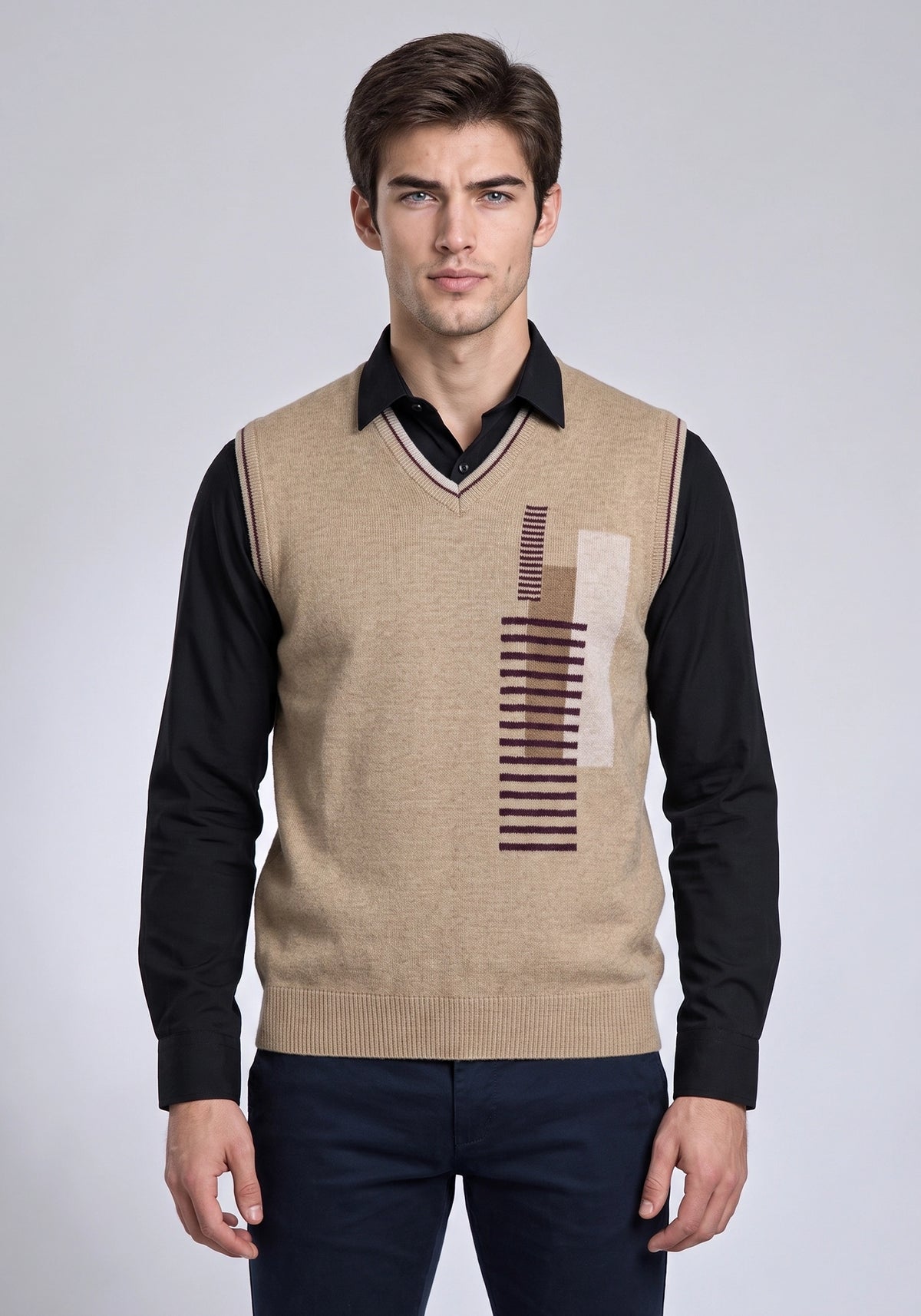100% Lambswool Sleeveless