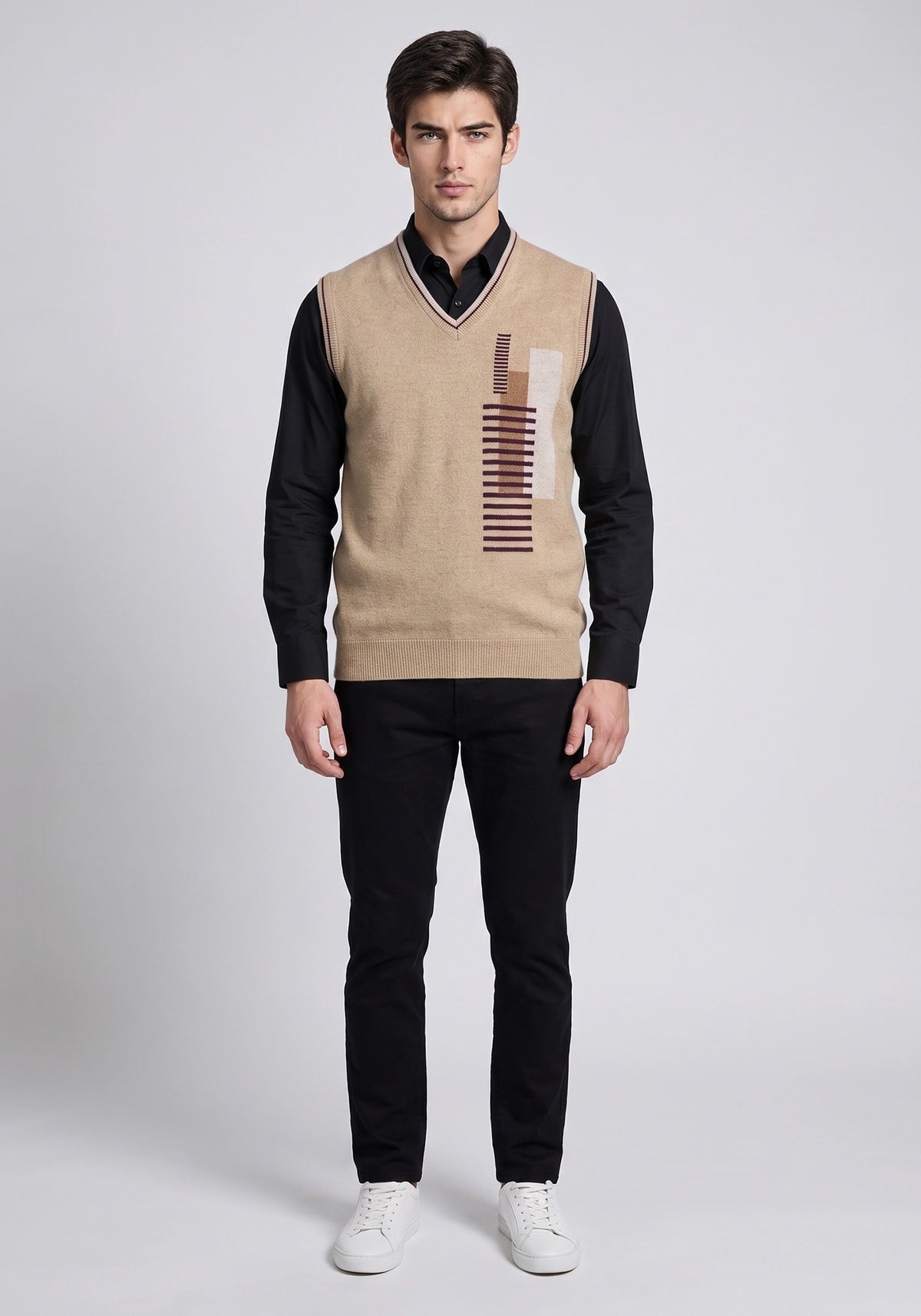 100% Lambswool Sleeveless
